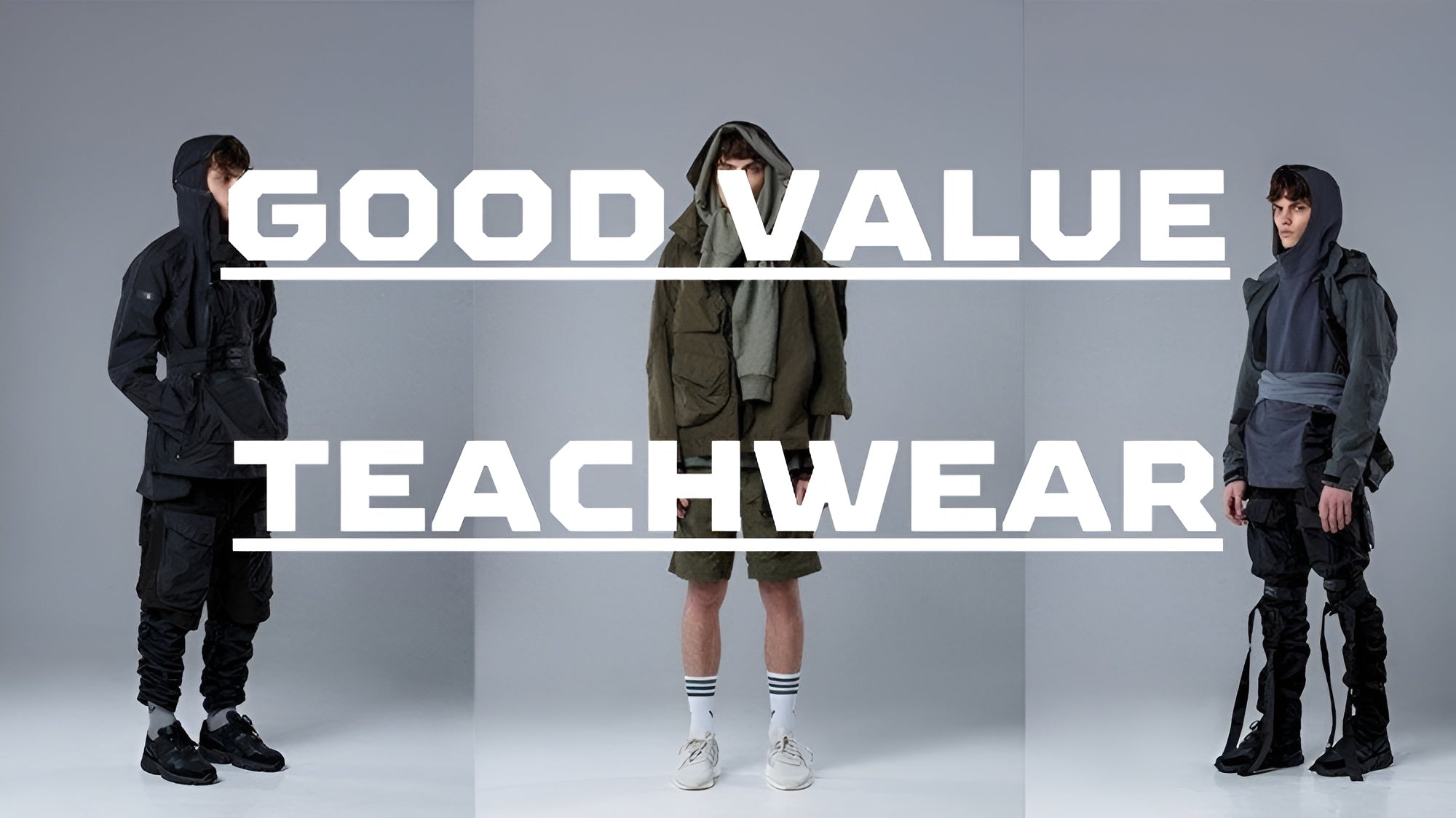 Cheap techwear brands best sale