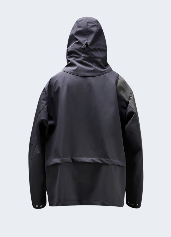 Reindee lusion all weather jacket back view.
