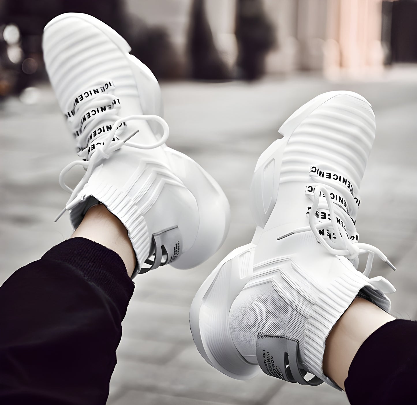 These sneakers are the punctuation mark to your statement of style.