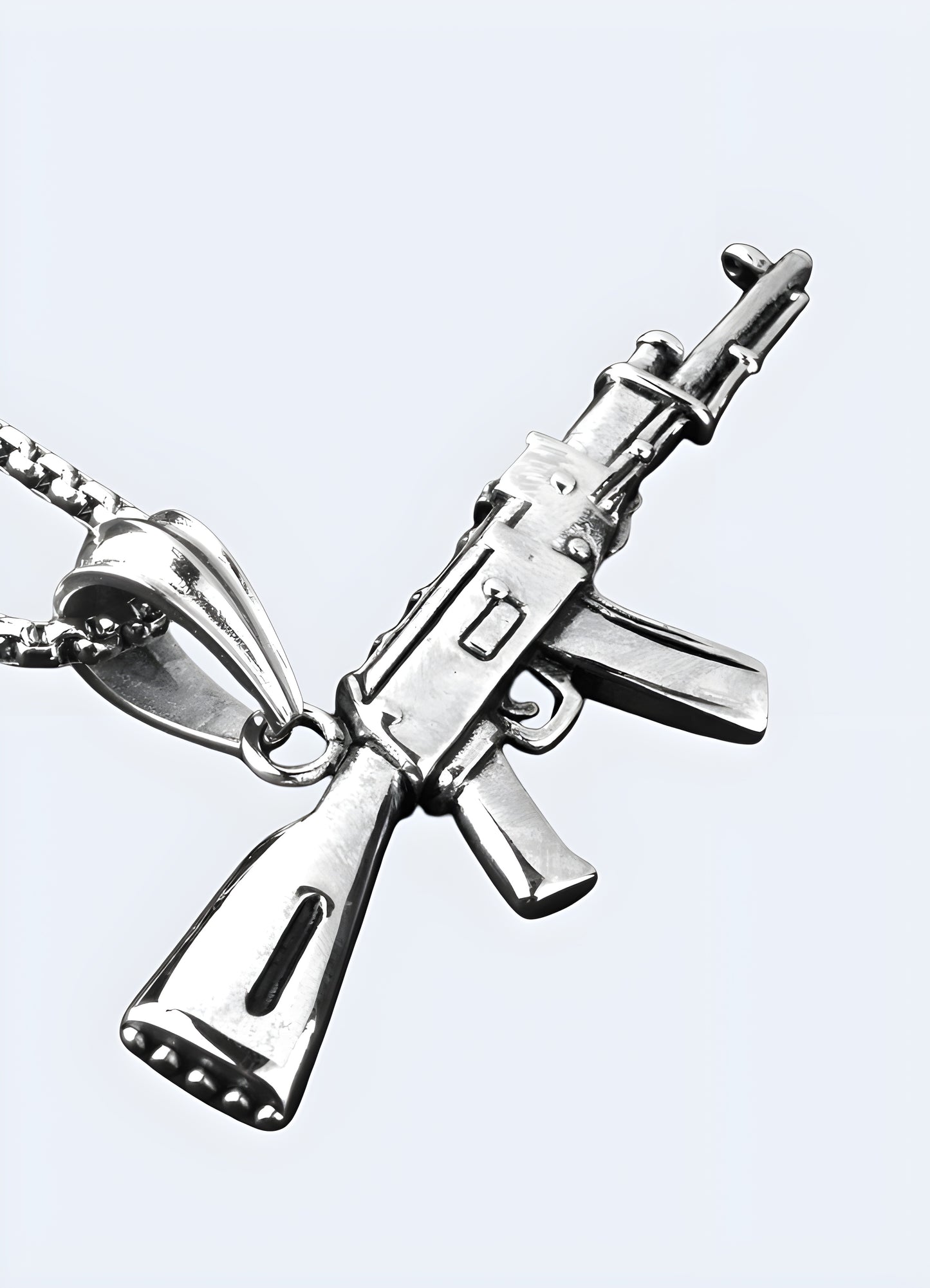 Promote peace and unity with a classic peace symbol necklace.