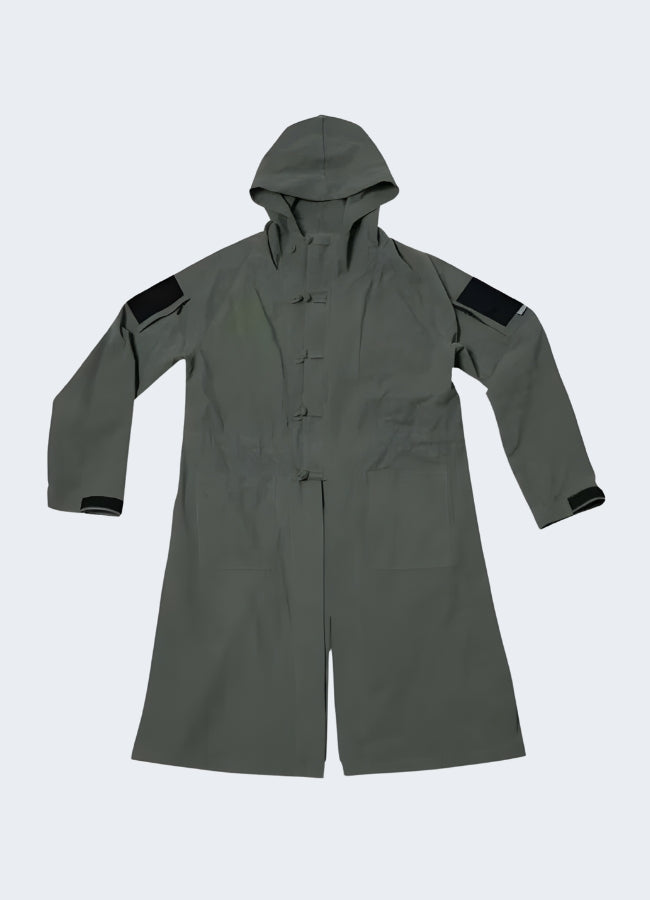 Camo print tactical military jacket provides ample storage for your essentials.