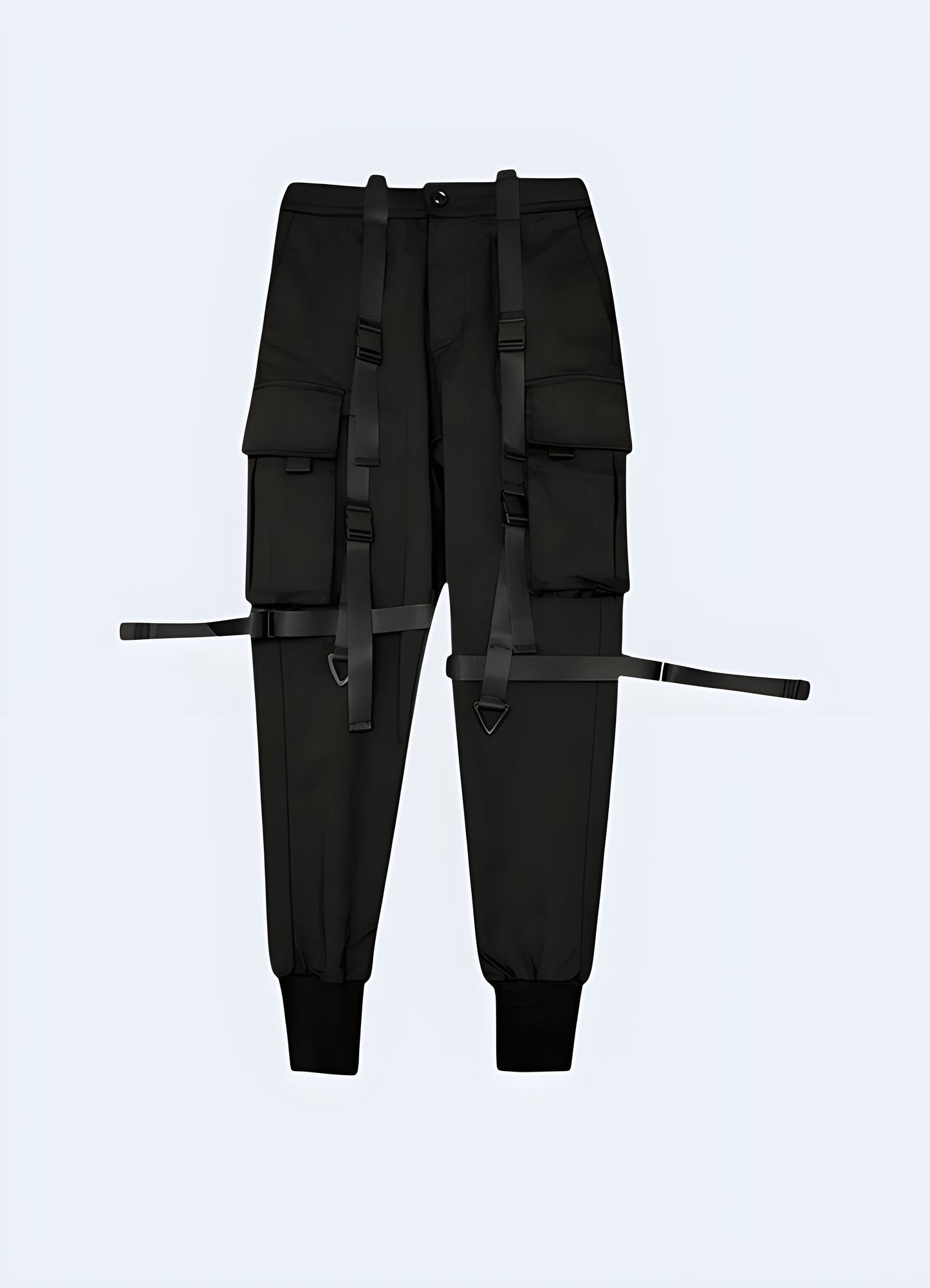 Multi pocket both side darkwear pants.