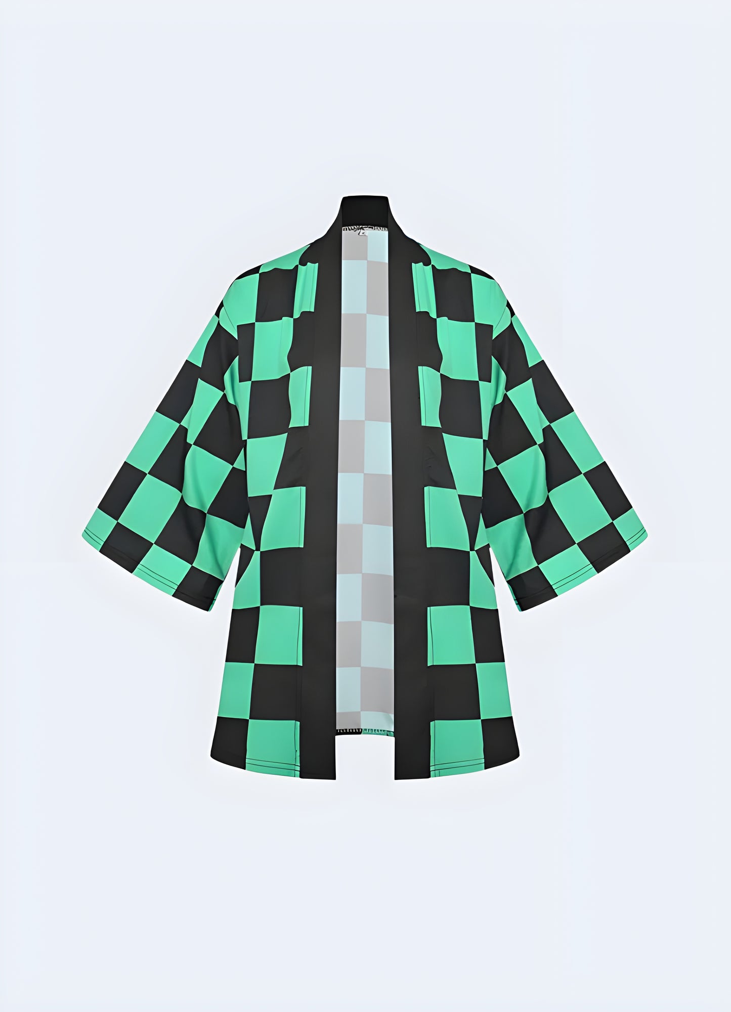 Demon slayer anime style streetwear style kimono.