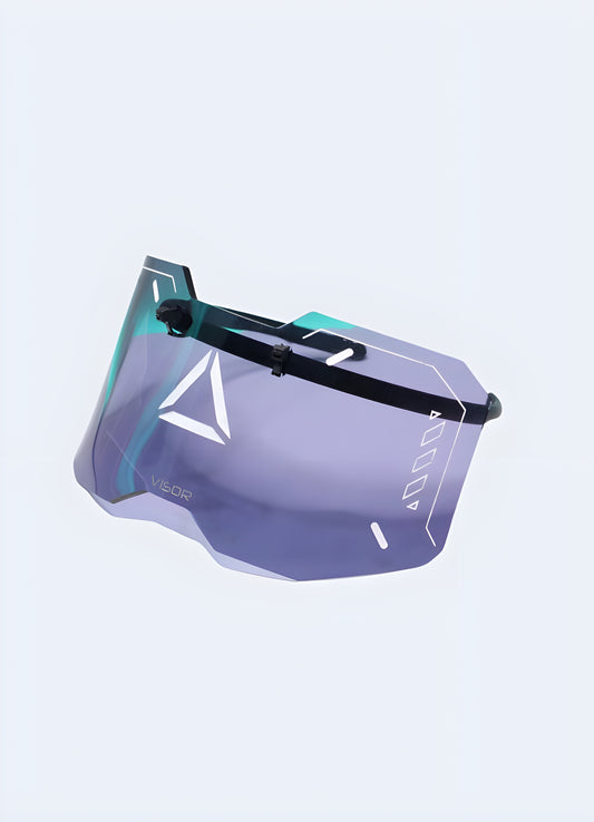 Ultra modern frame mirrored photochromic lenses.
