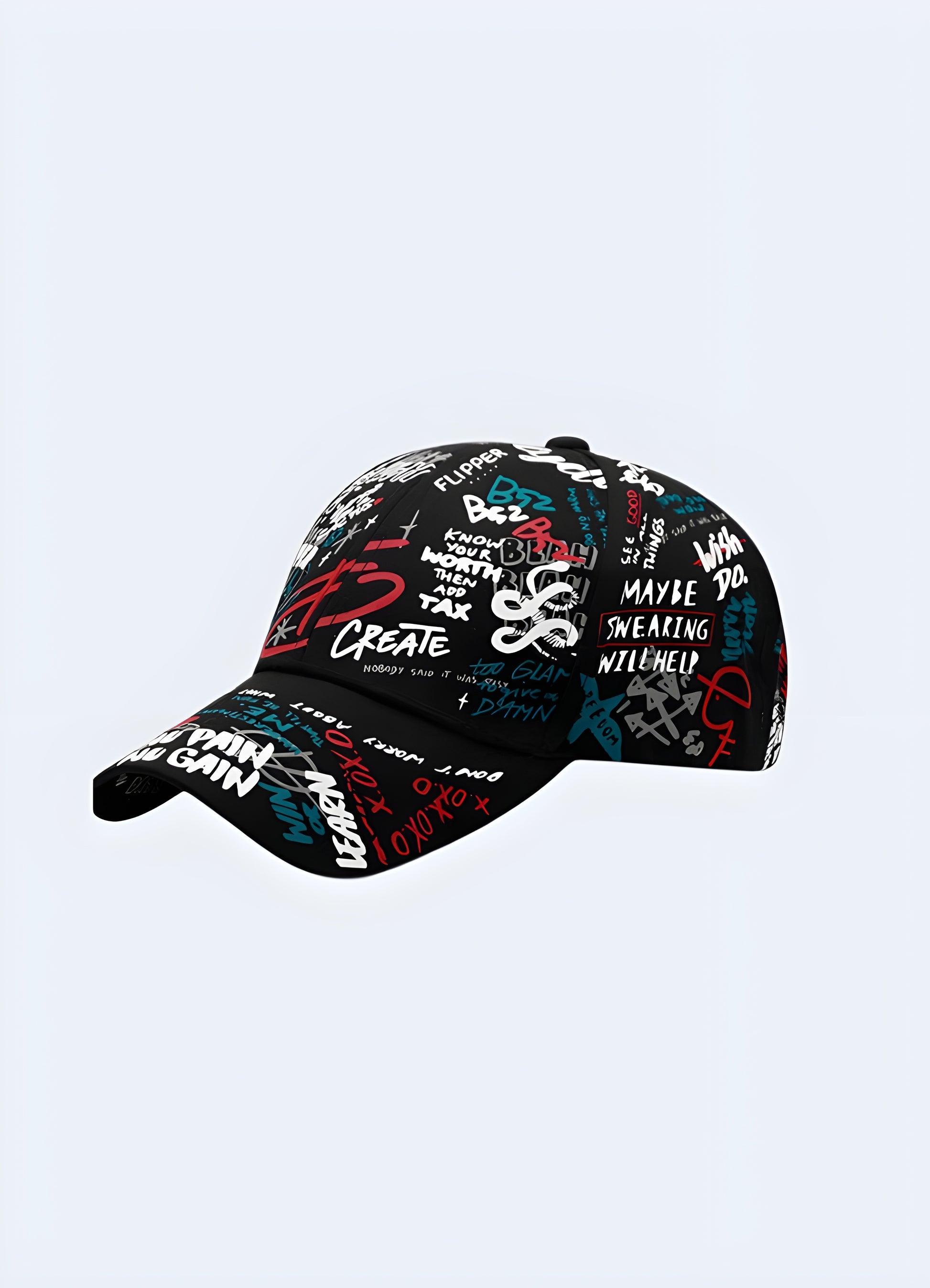 Express your street art love with the graffiti hat.