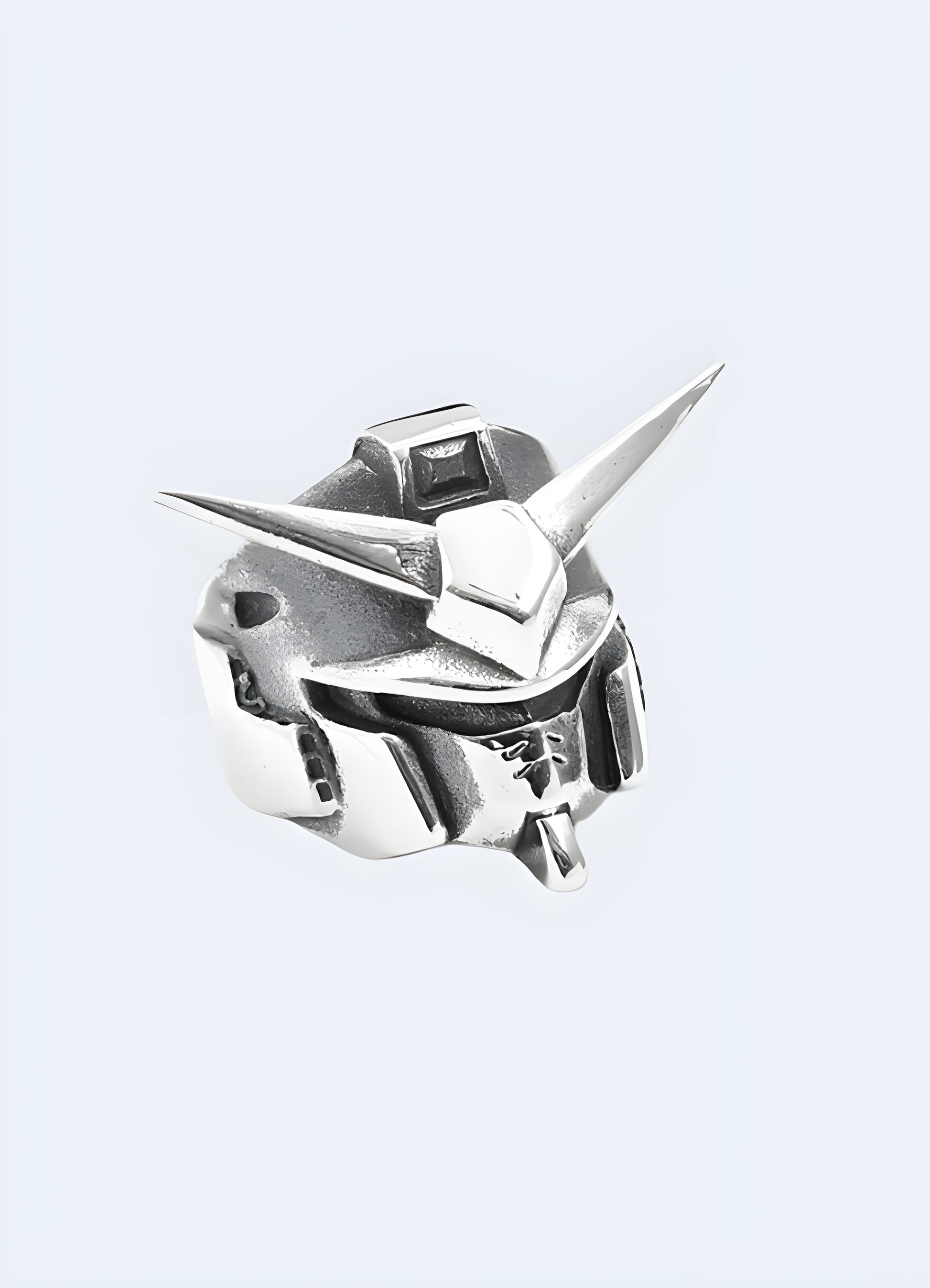 Robot design adjustable open band gundam ring.