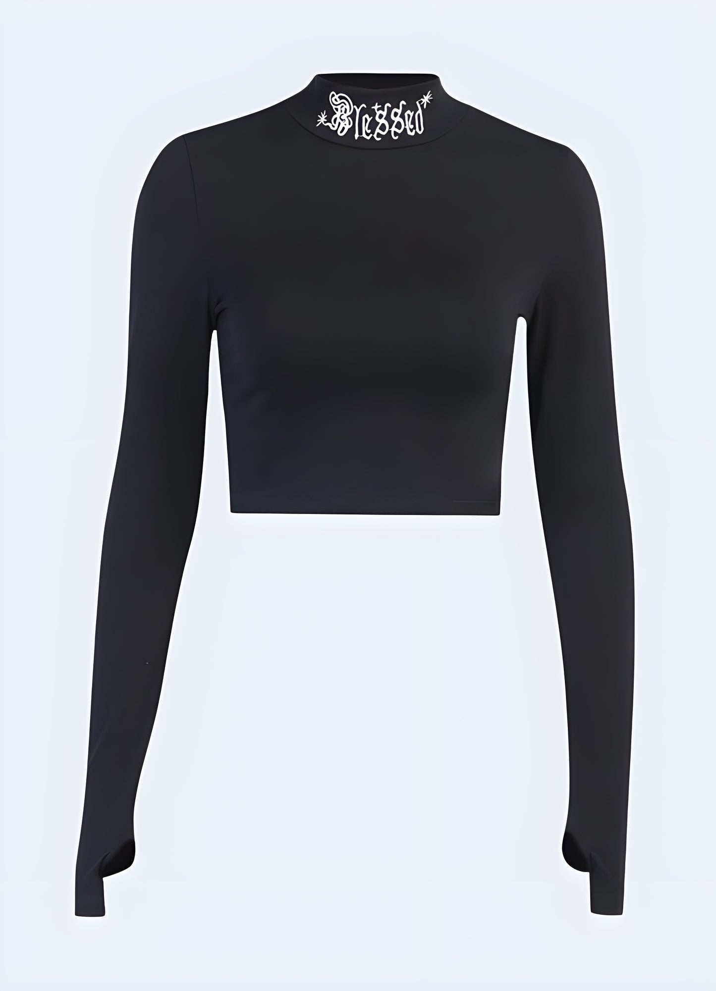 Playful Harajuku cherry crop top suitable for both petite and curvy.