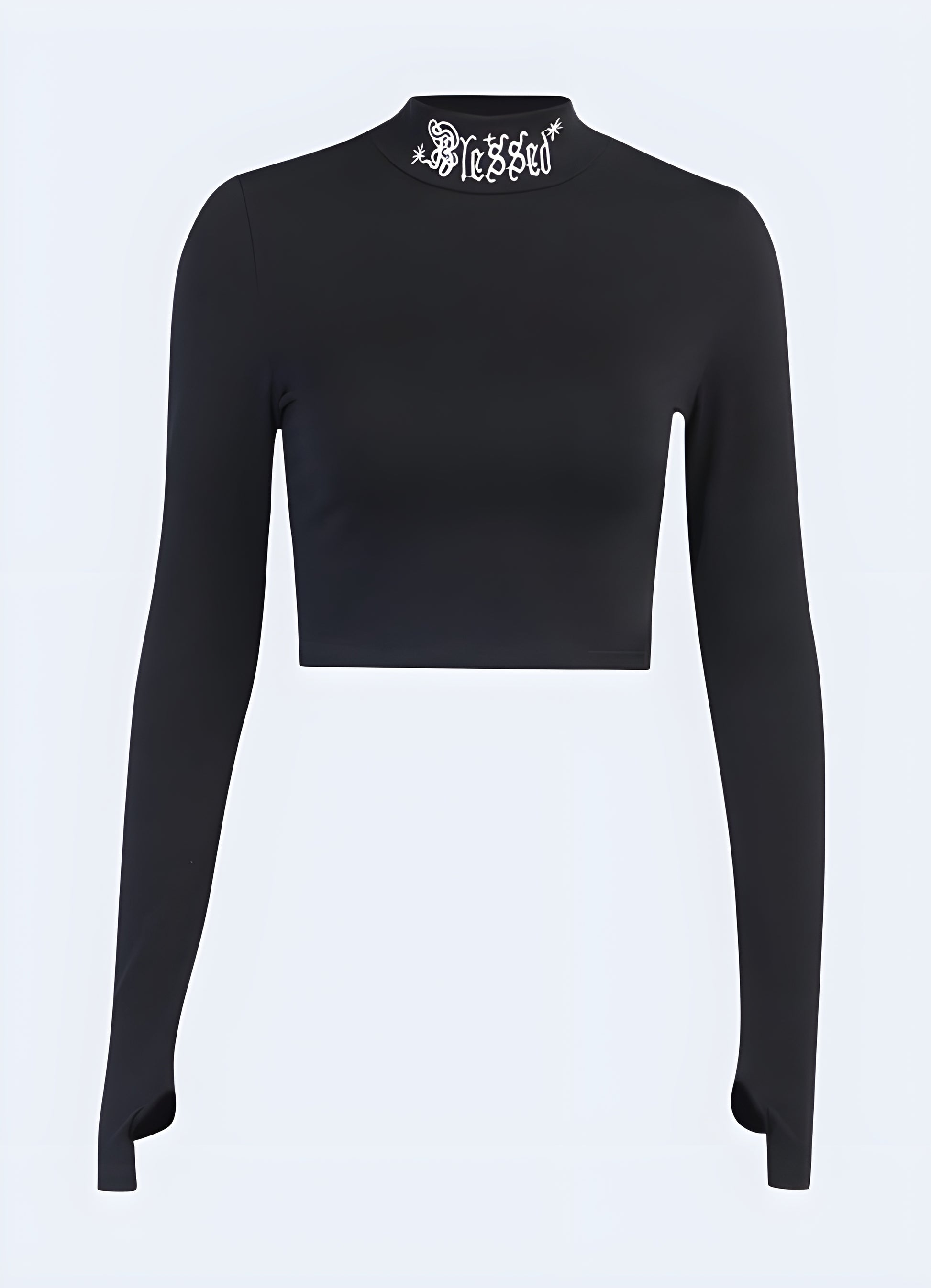 Playful Harajuku cherry crop top suitable for both petite and curvy.