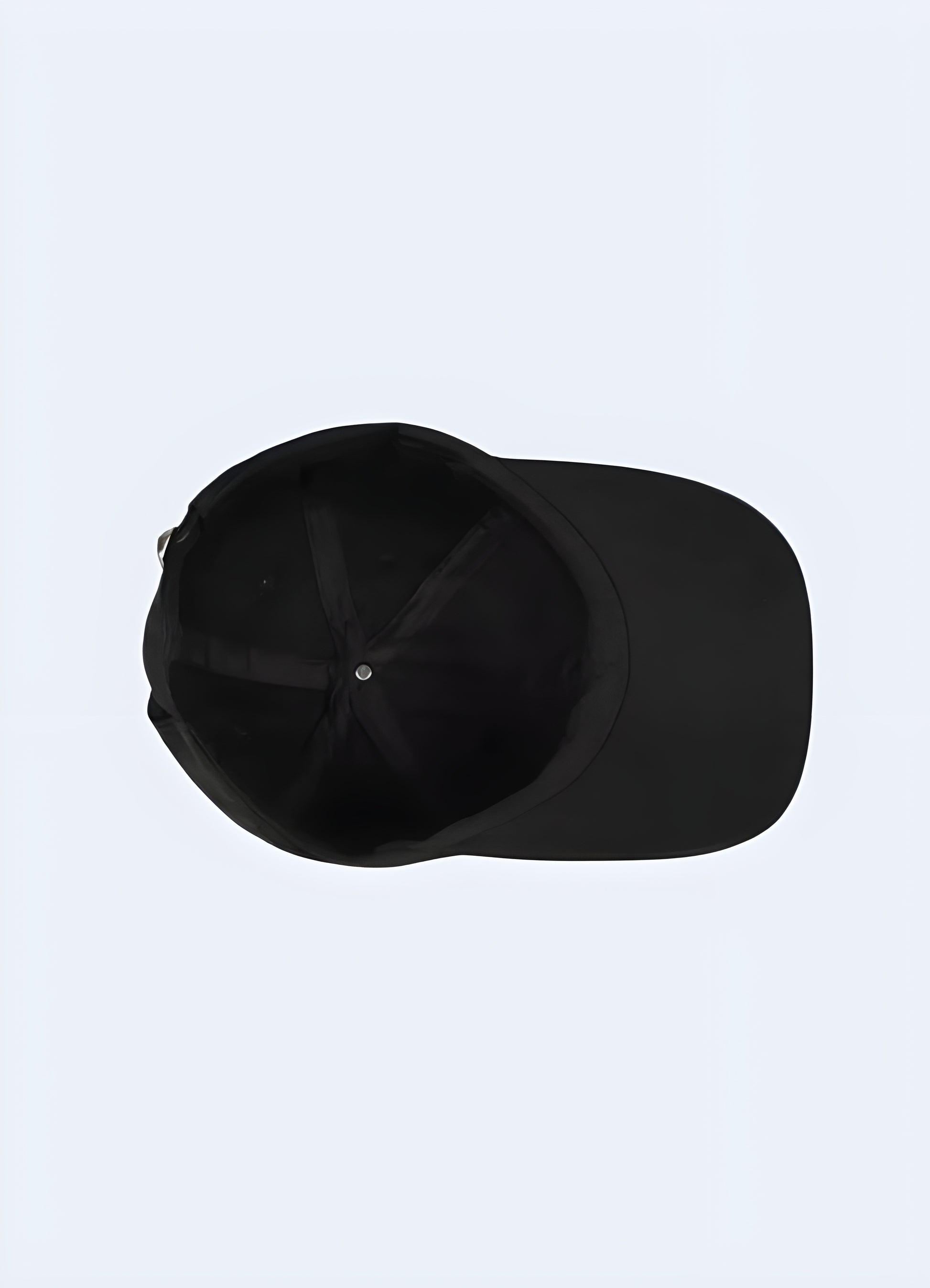 Adjustable plastic snap closure fits most head sizes.