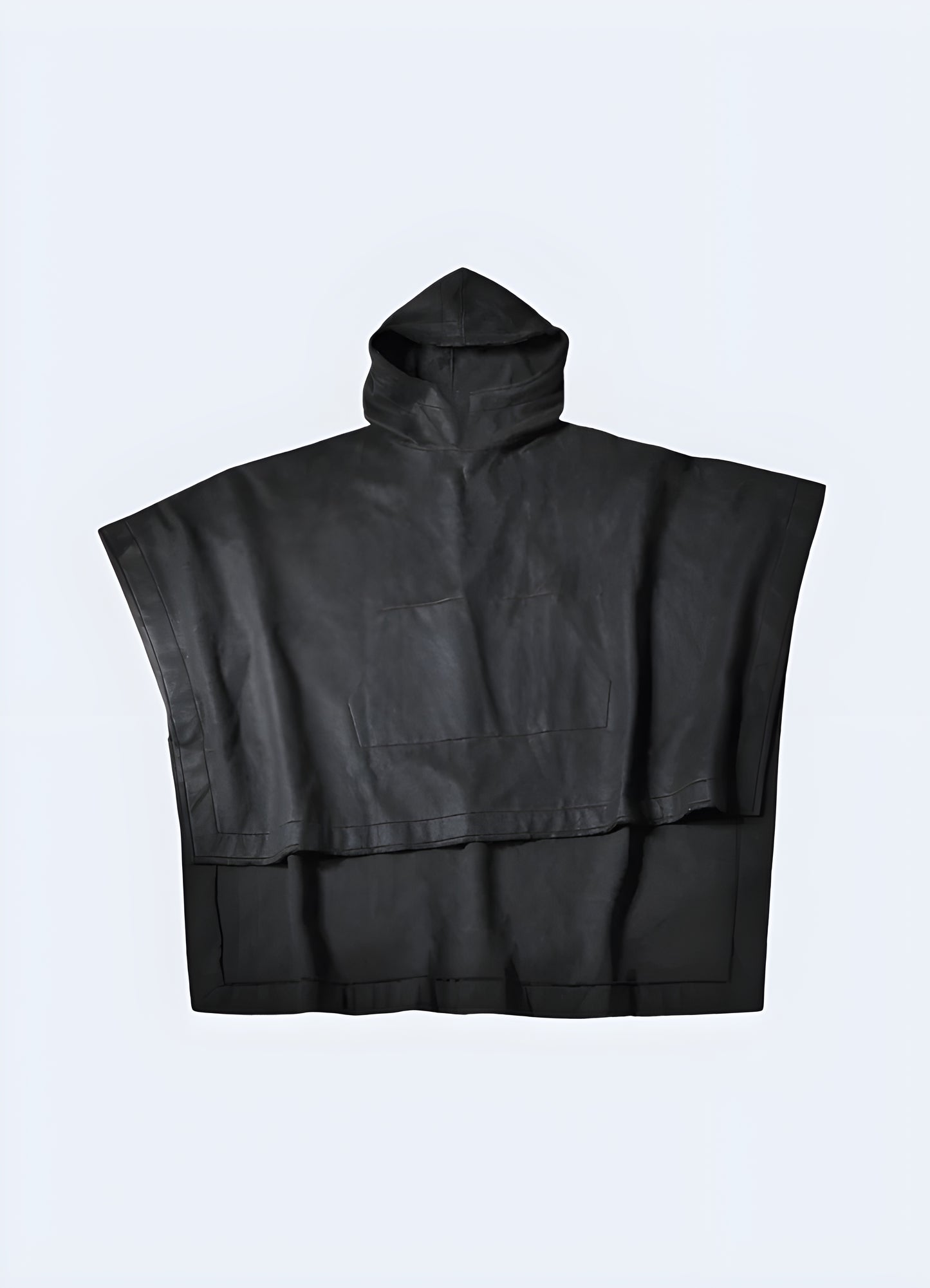 Kimonostyle hoodie with front ties ultra-resistant techwear kimono.