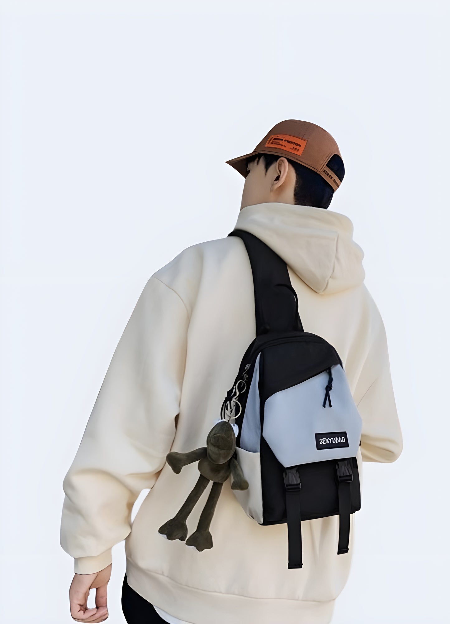 This stylish and functional bag is perfect for carrying your essentials, whether you're hitting the town or the trail.