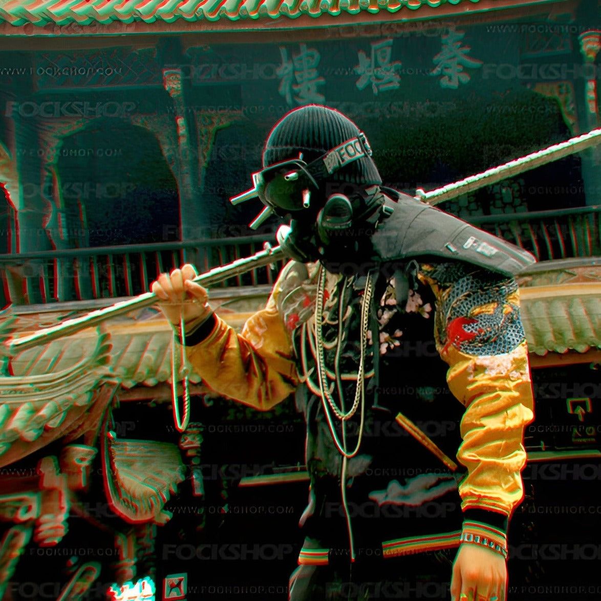 The helmet features futuristic design elements, such as glowing LED lights, metallic accents, and intricate detailing.