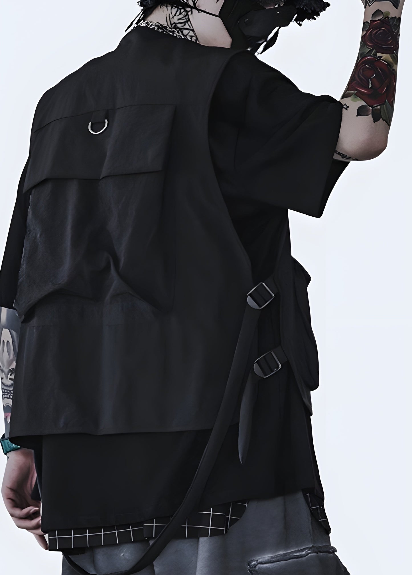 Design military clothing cargo vest jacket.