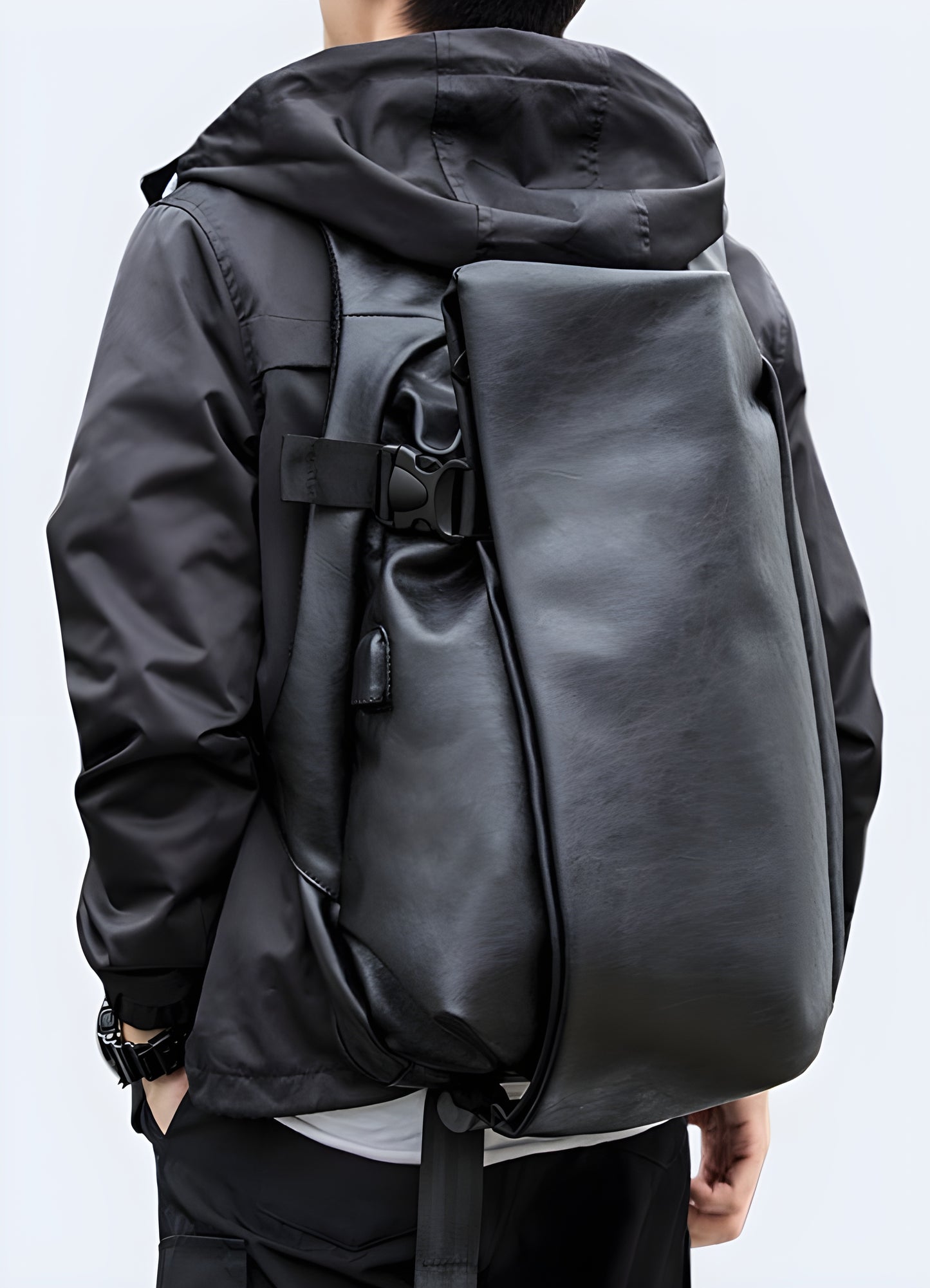 Redefine urban sophistication with our elegant urban leather backpack.