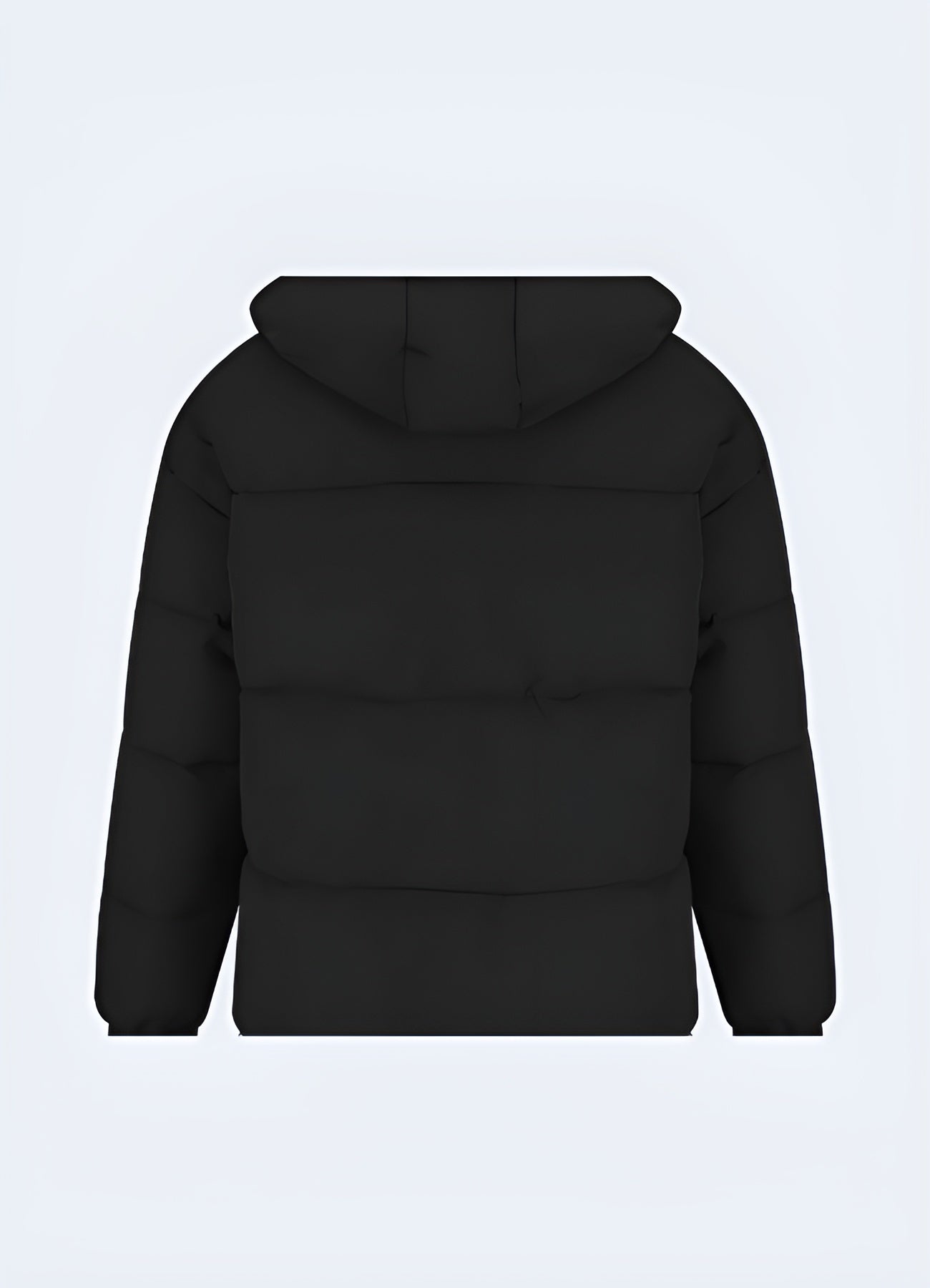 Make a bold statement with this oversized puffer jacket.