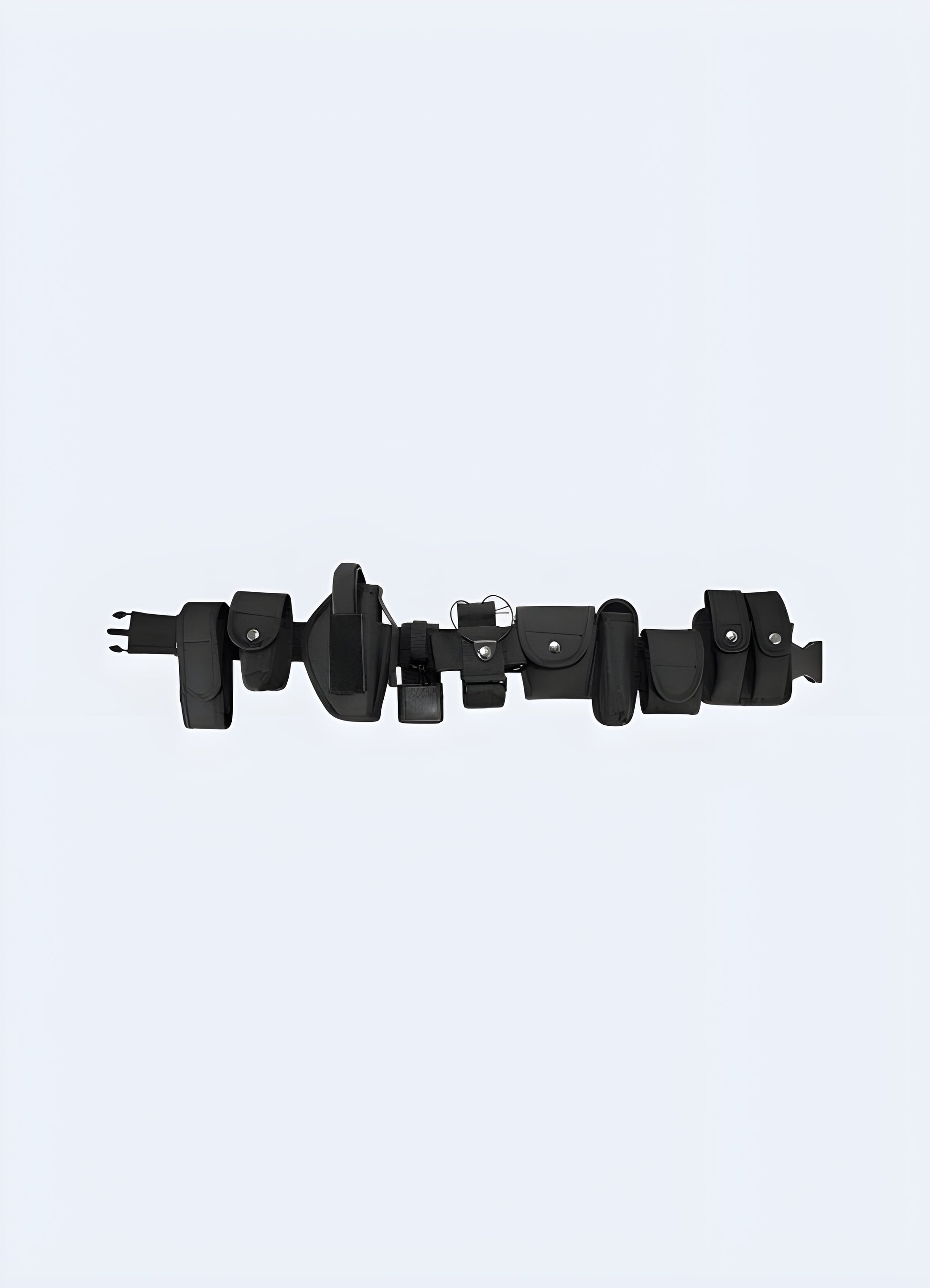 Multi pocket belt 10pcs cargo style front view.