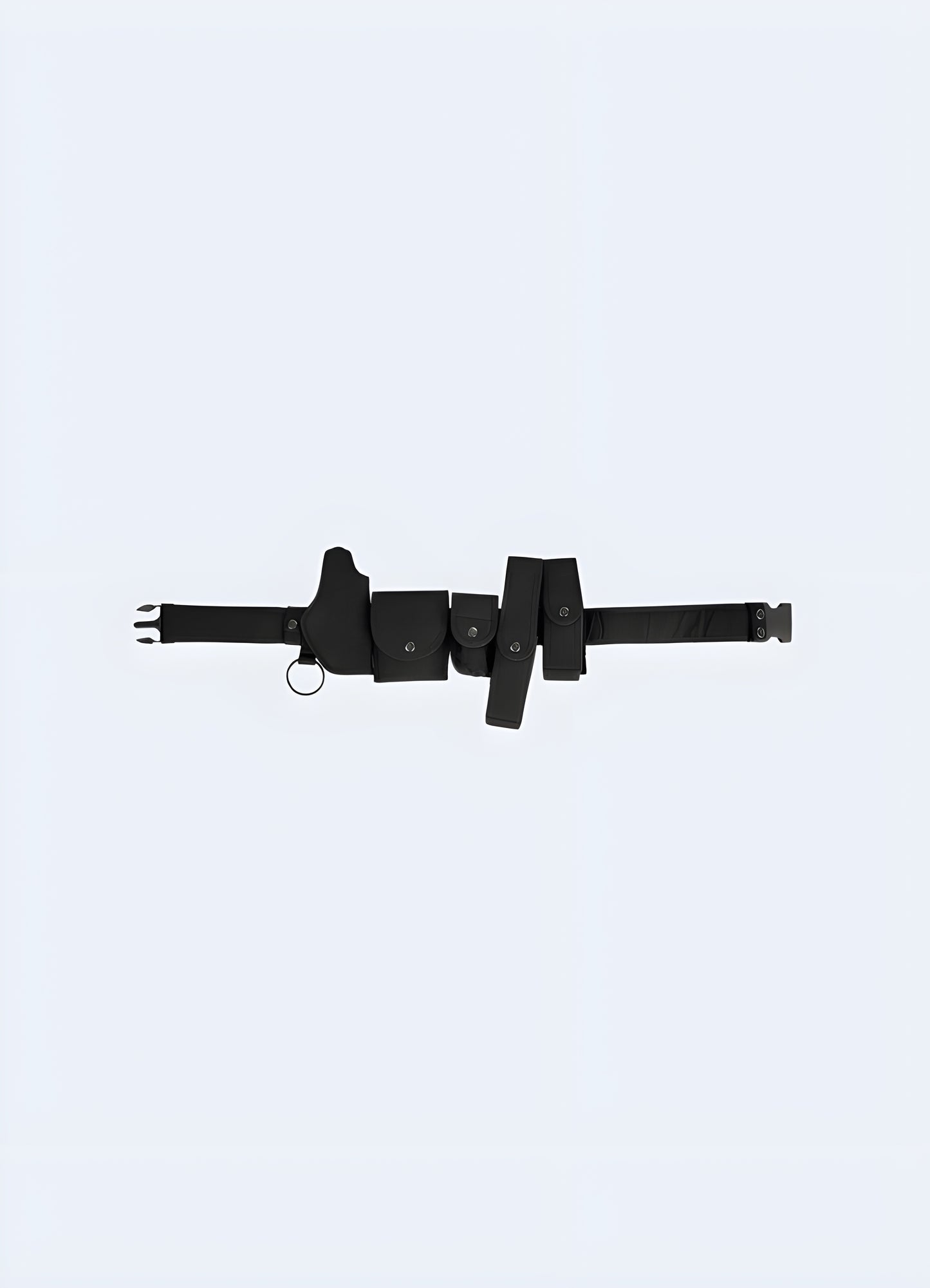 Multi pocket belt 6pcs cargo style front view.