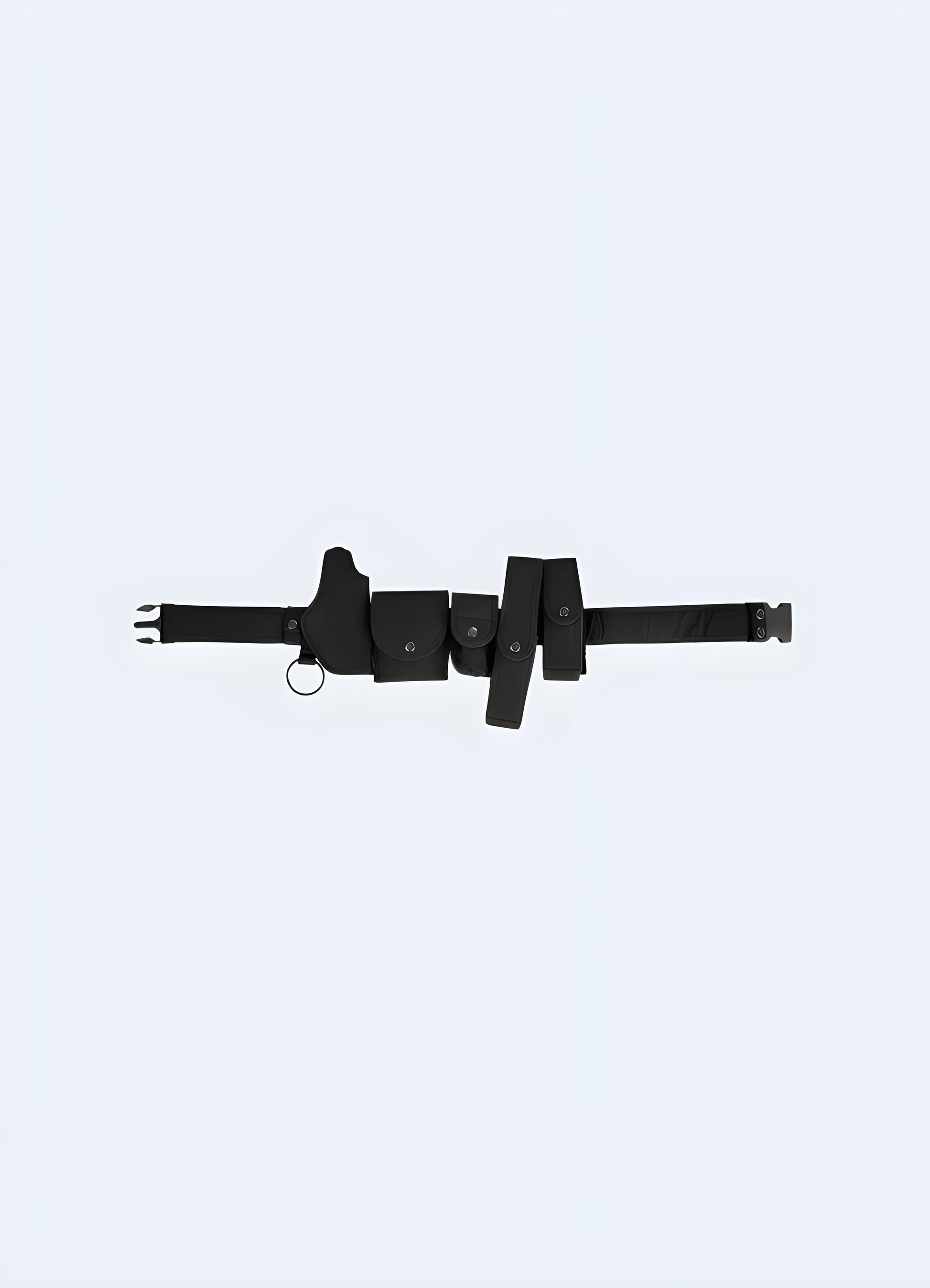 Multi pocket belt 6pcs cargo style front view.
