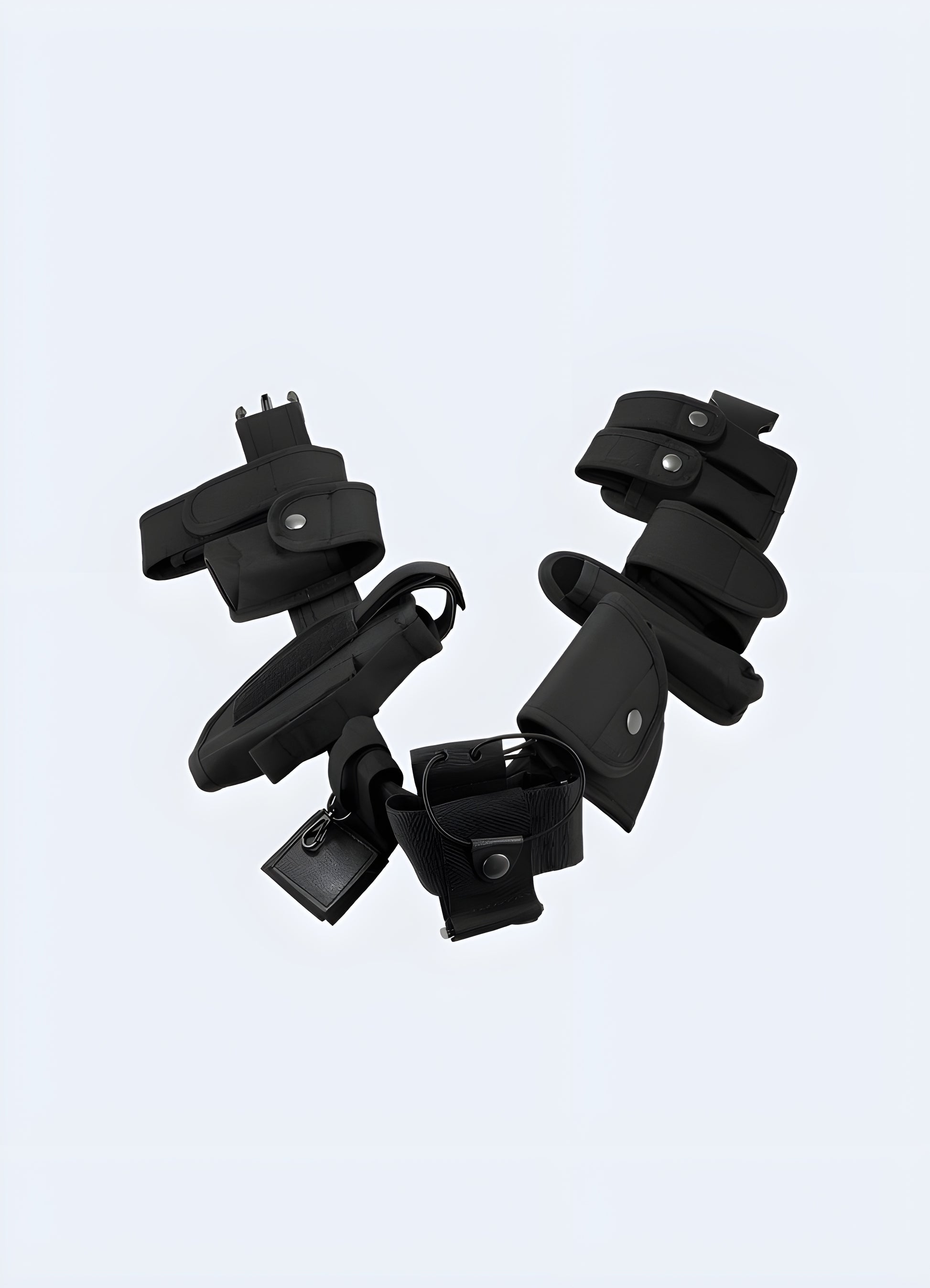 Multi-pocket belt 10pcs cargo cricle style front view.