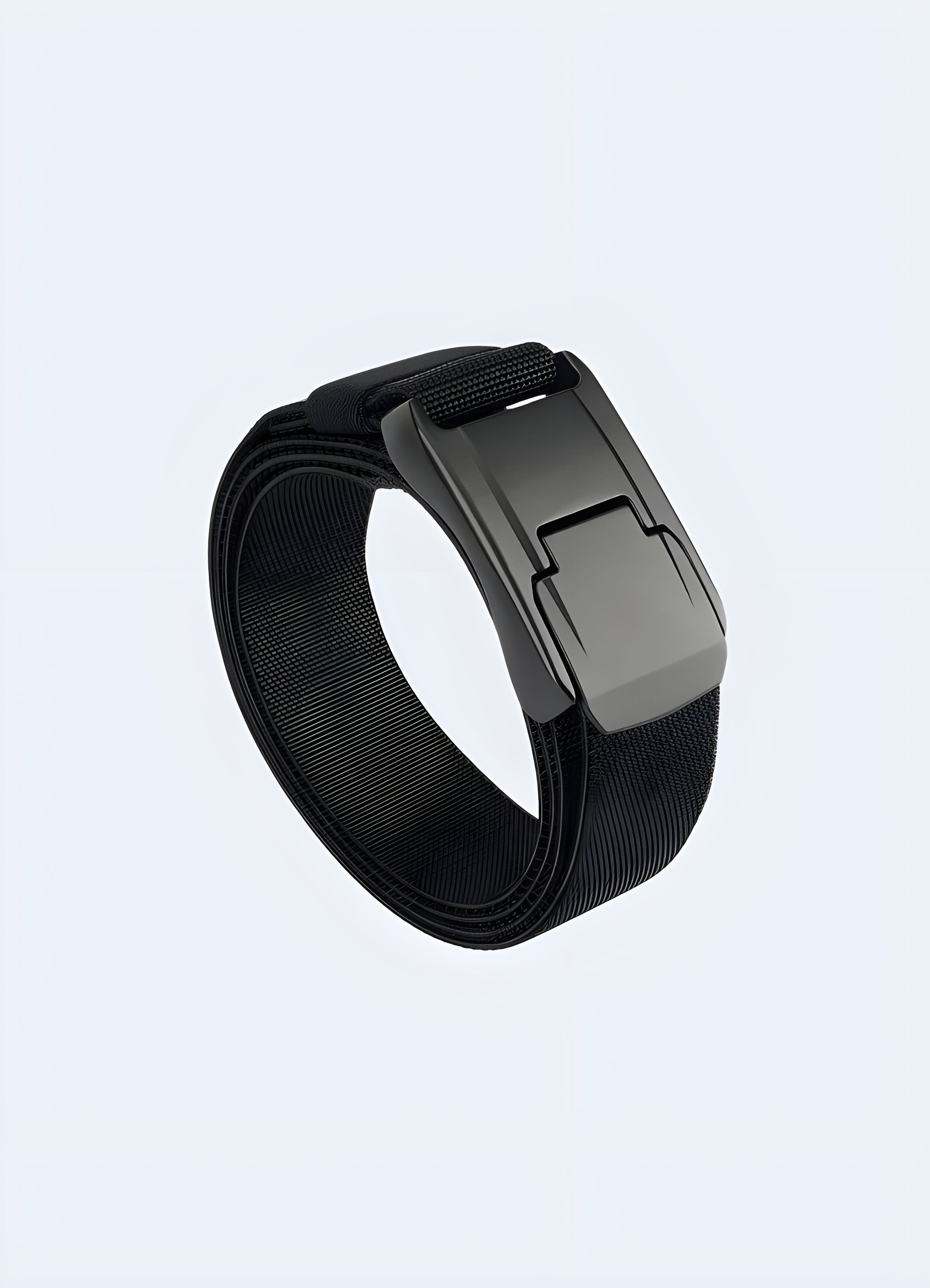 The belt features metallic textures, angular shapes, and embedded technology elements, reminiscent of advanced spacefaring civilizations in science fiction.