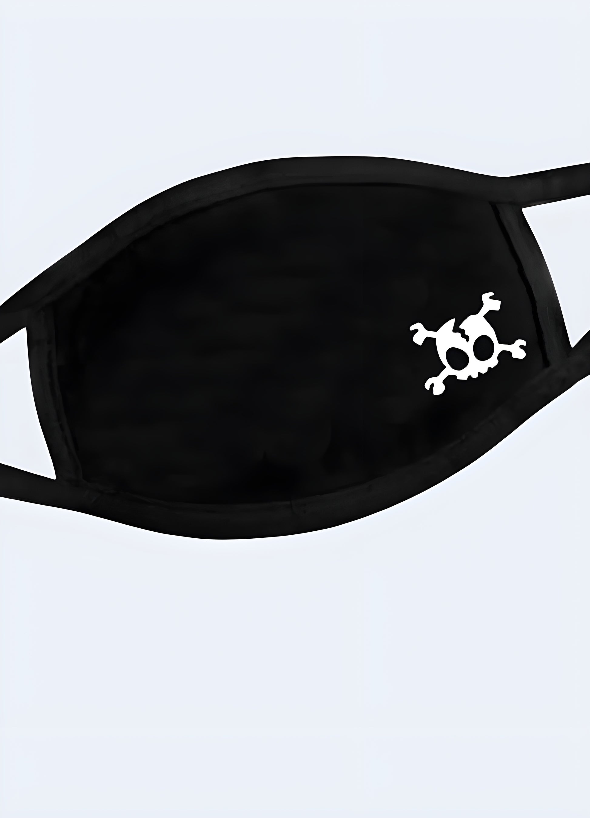 Lightweight and flexible, this life-like skull mask provides complete coverage for spooky fun.