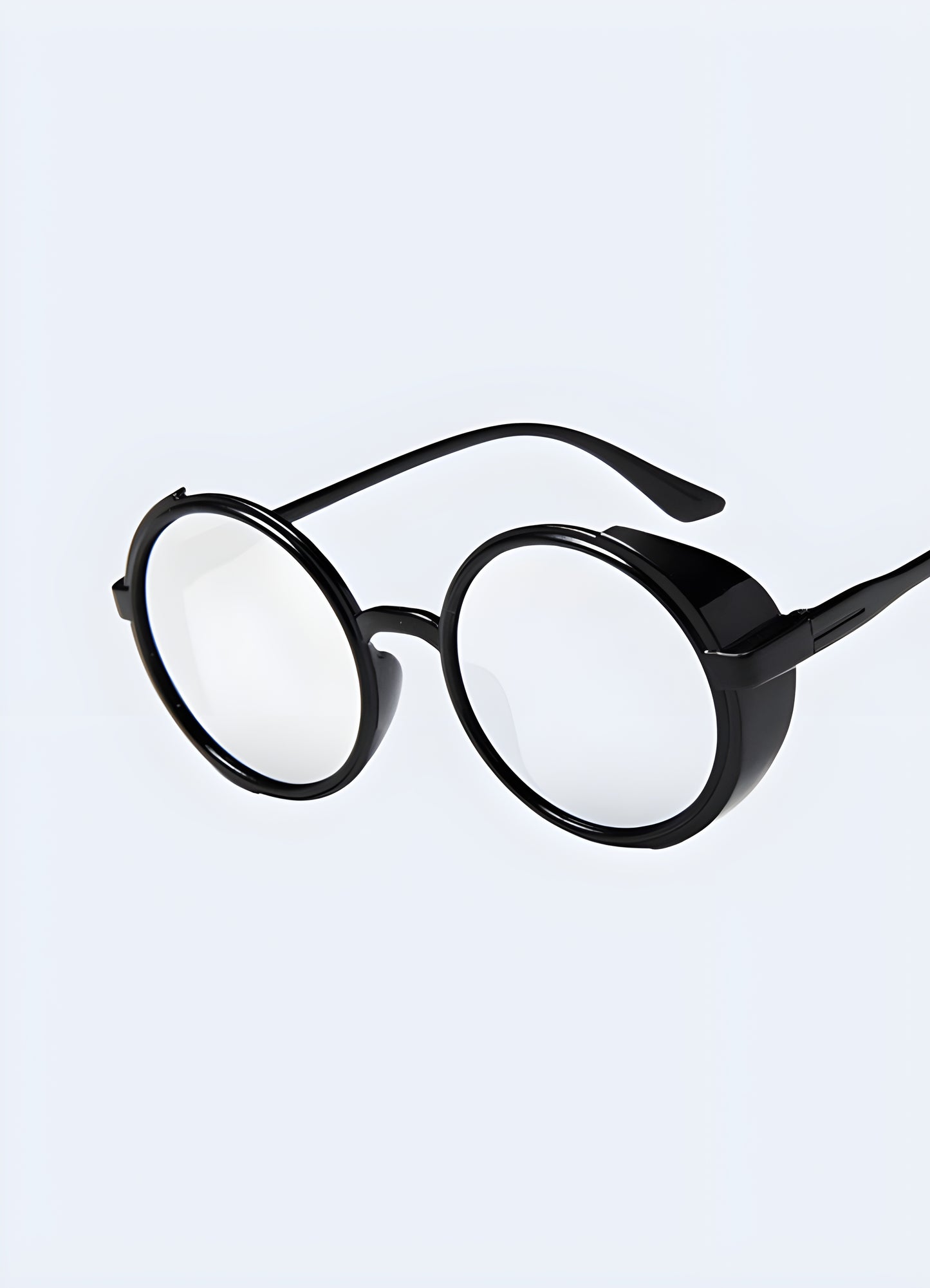 Embrace the urban explorer vibe with these steampunk techwear sunglasses.