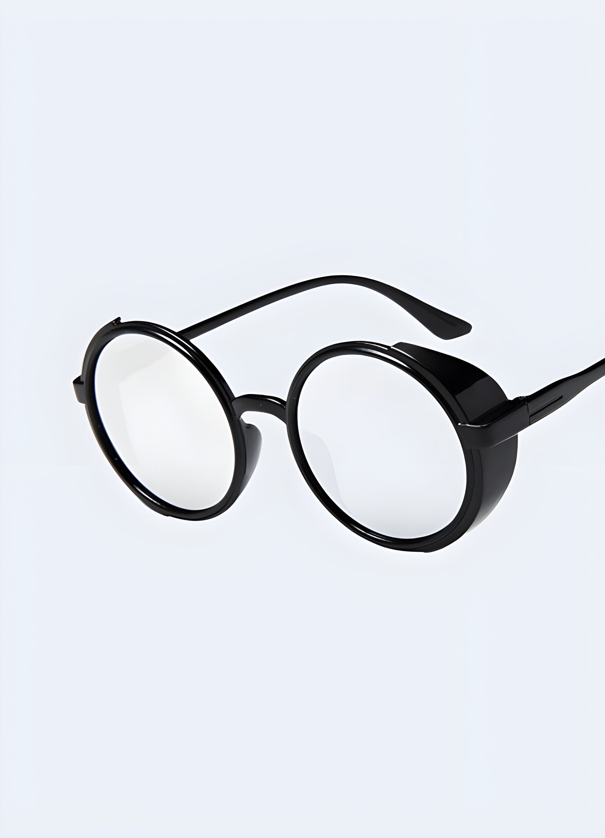 Embrace the urban explorer vibe with these steampunk techwear sunglasses.