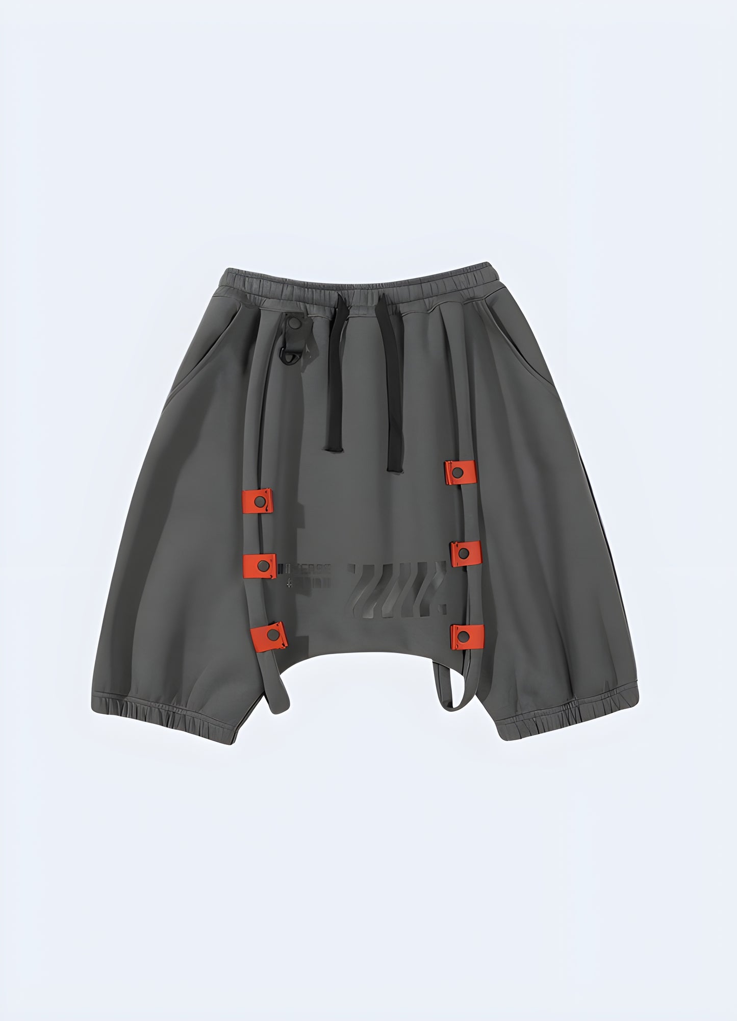 The elastic waistband and drawstrings ensure a perfect fit, as they smoothly encapsulate your waist.