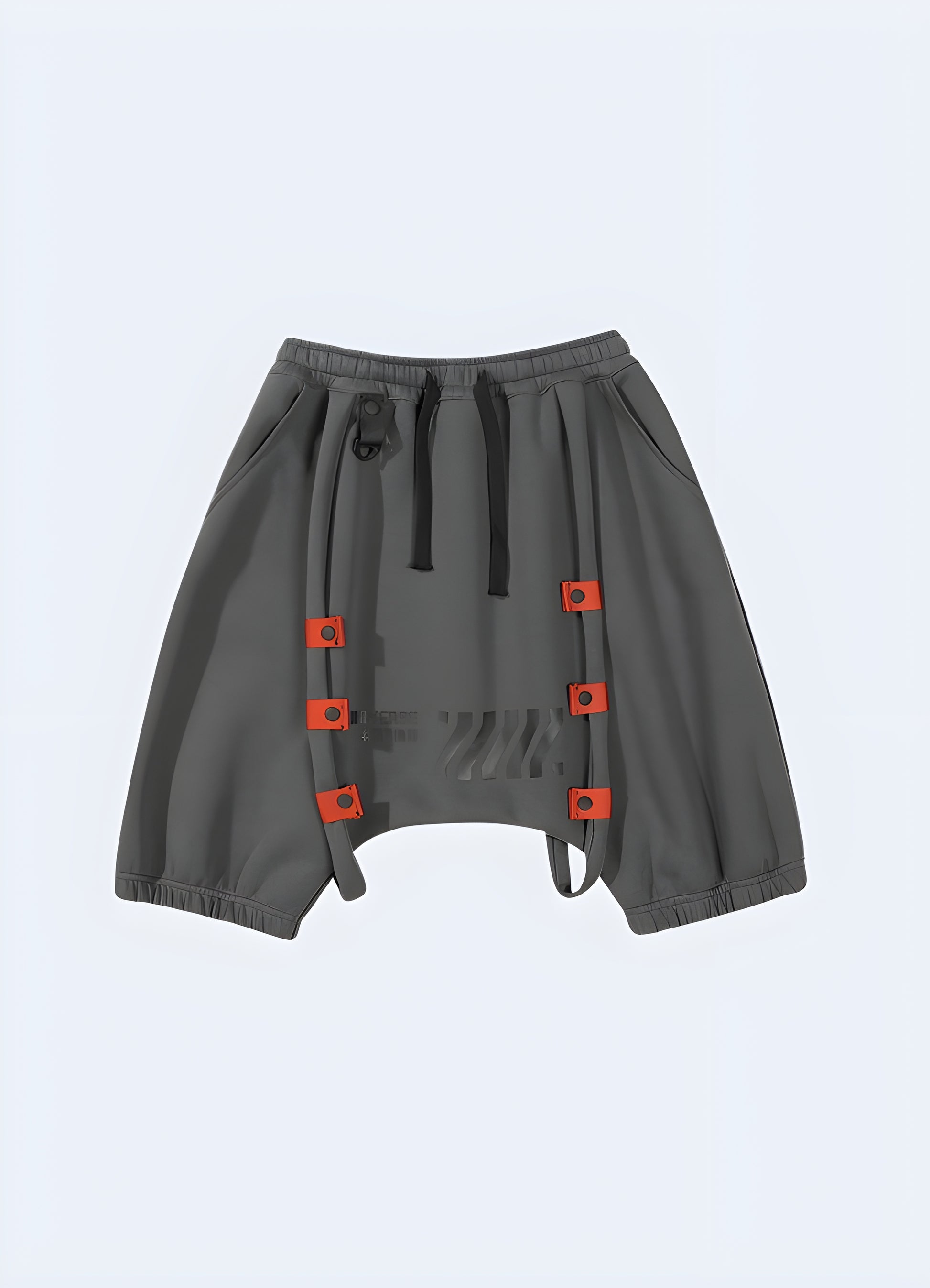 The elastic waistband and drawstrings ensure a perfect fit, as they smoothly encapsulate your waist.