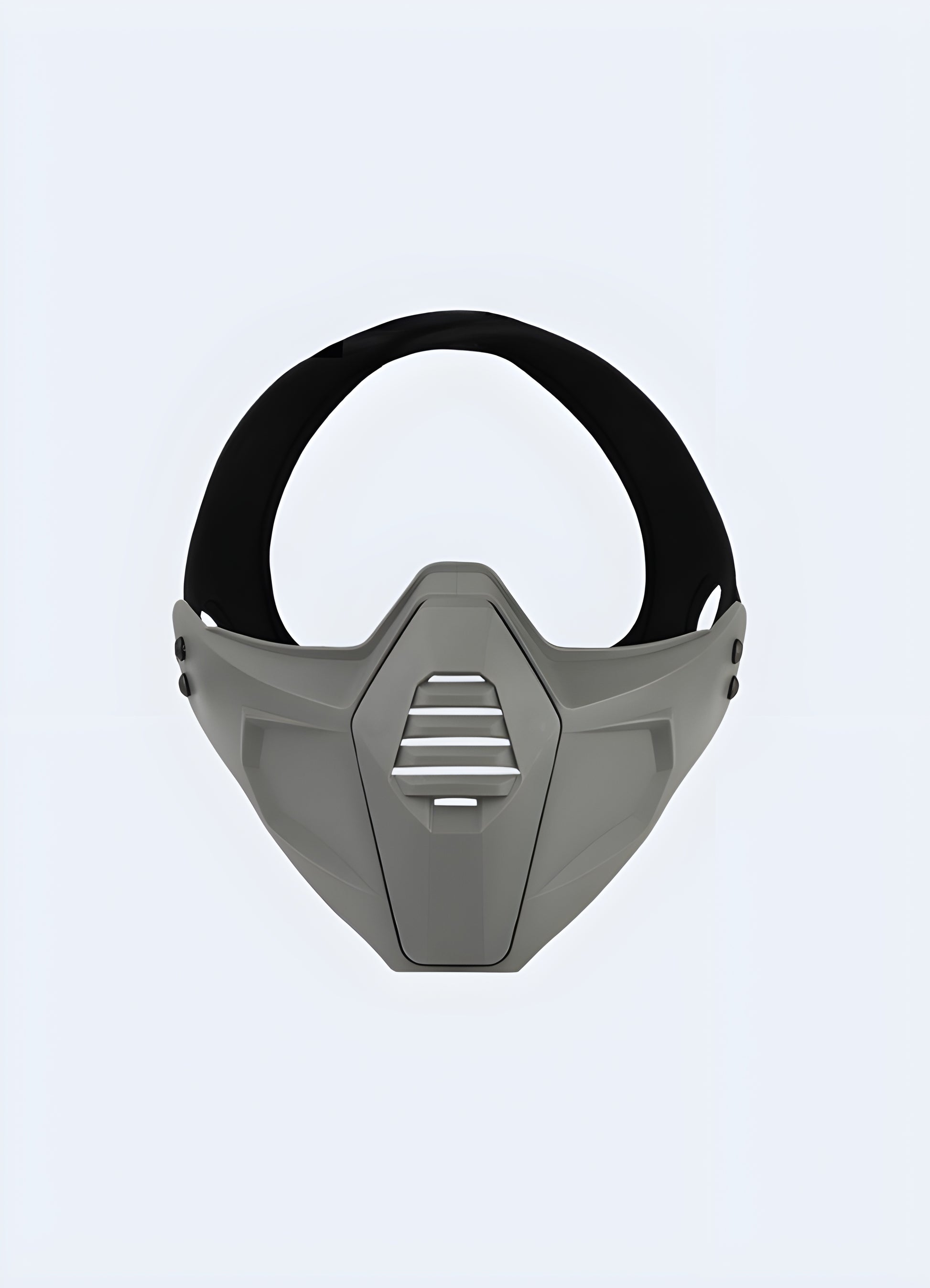 Conquer the battlefield with the mask's moisture-wicking interior.