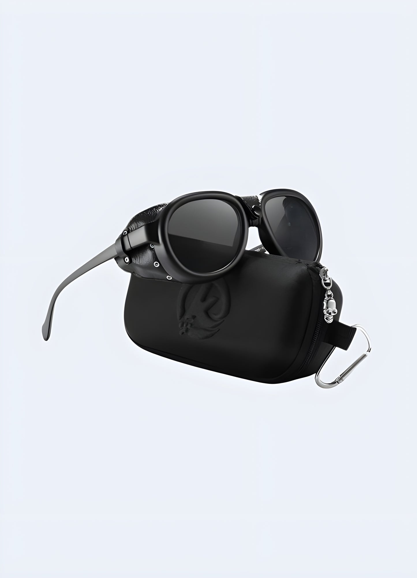 Rubber padding for comfort techwear sunglasses.