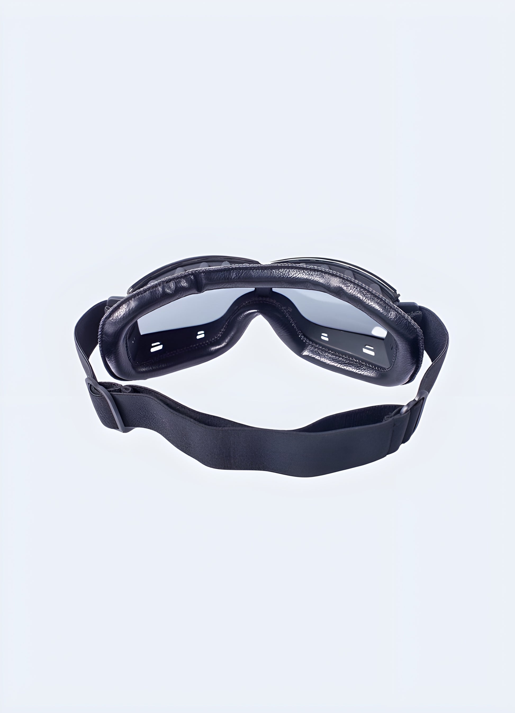 Fusion of retro and futuristic yellow gradient lenses.