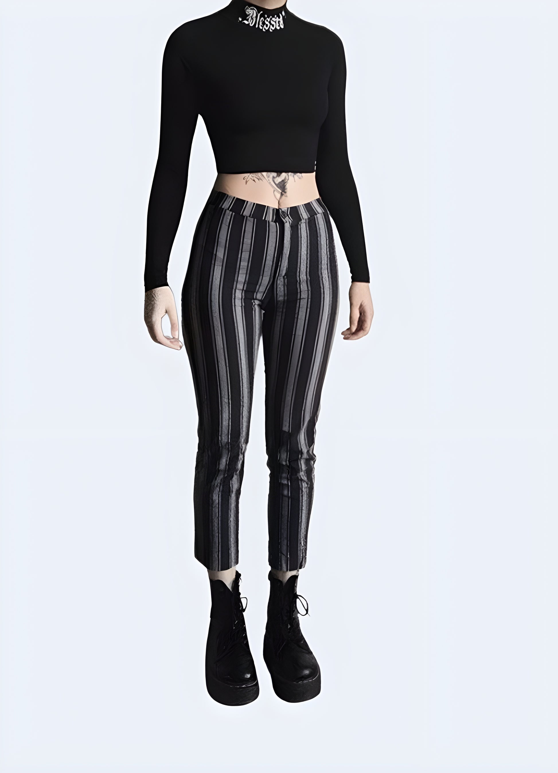 The blend of eastern and western fashion elements culminates in a unique style that's undeniably captivating.