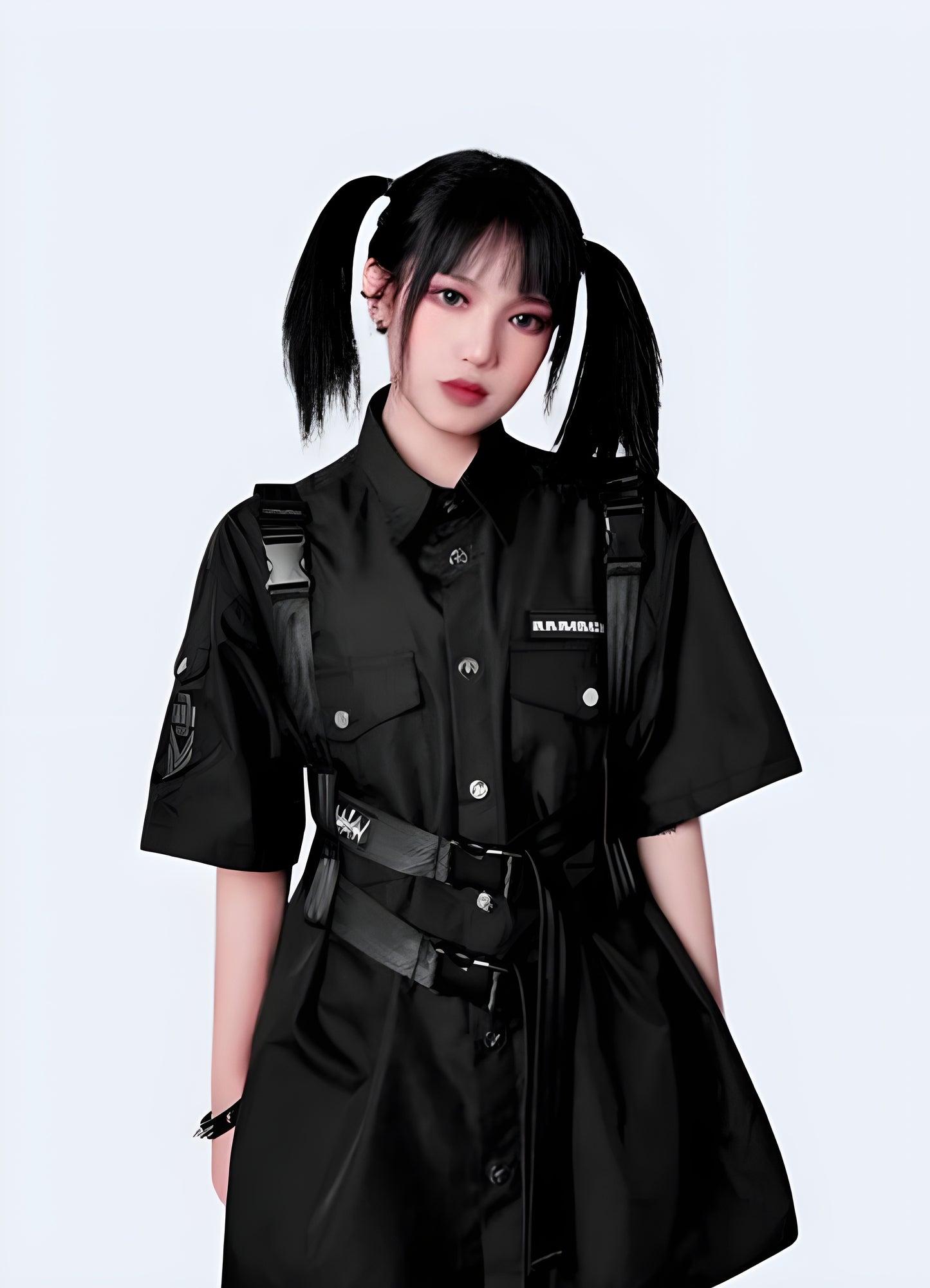 Heavy duty camo nylon webbing tactical shoulder strap.