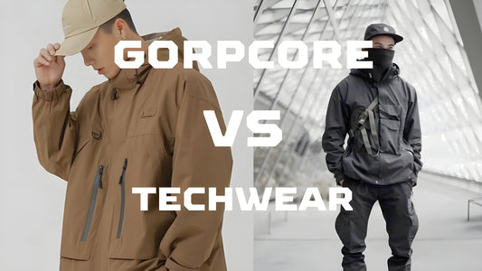 gorpcore vs techwear