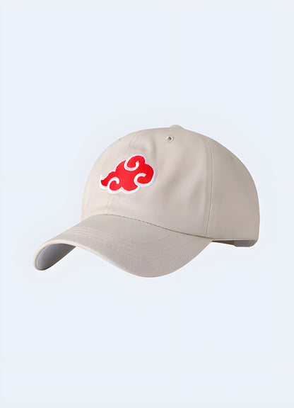Perfect for complementing your streetwear outfits the akatsuki cap.