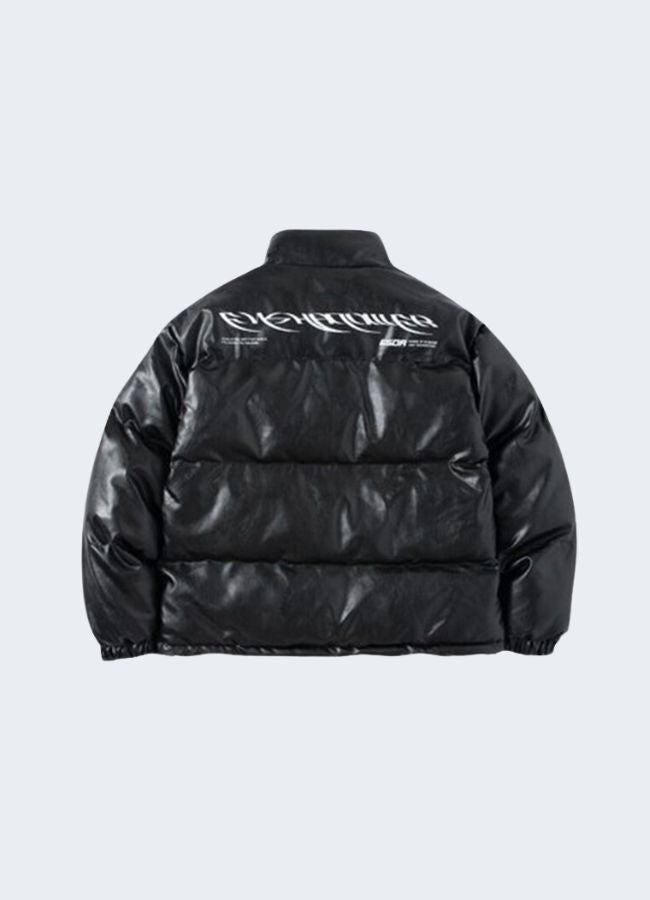  Enshadower jacket zippered pockets black back view.