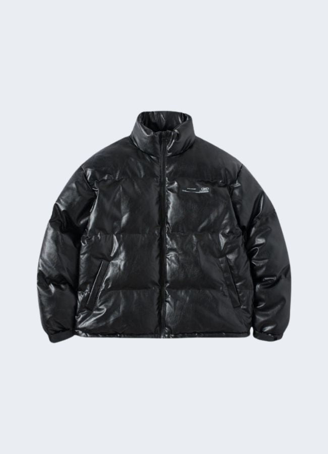  Enshadower jacket zippered pockets black front view.