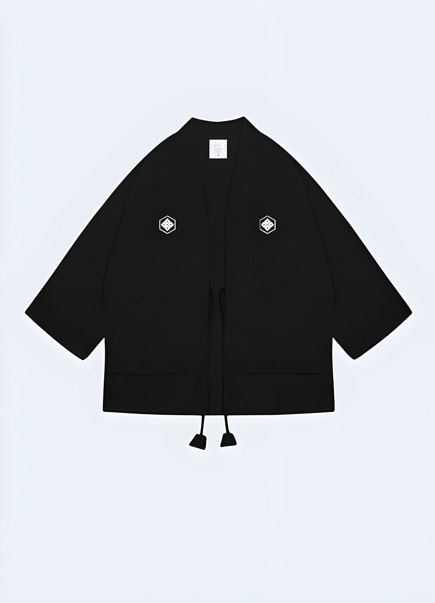 Killwinner jacket multi zippered pockets black front view.