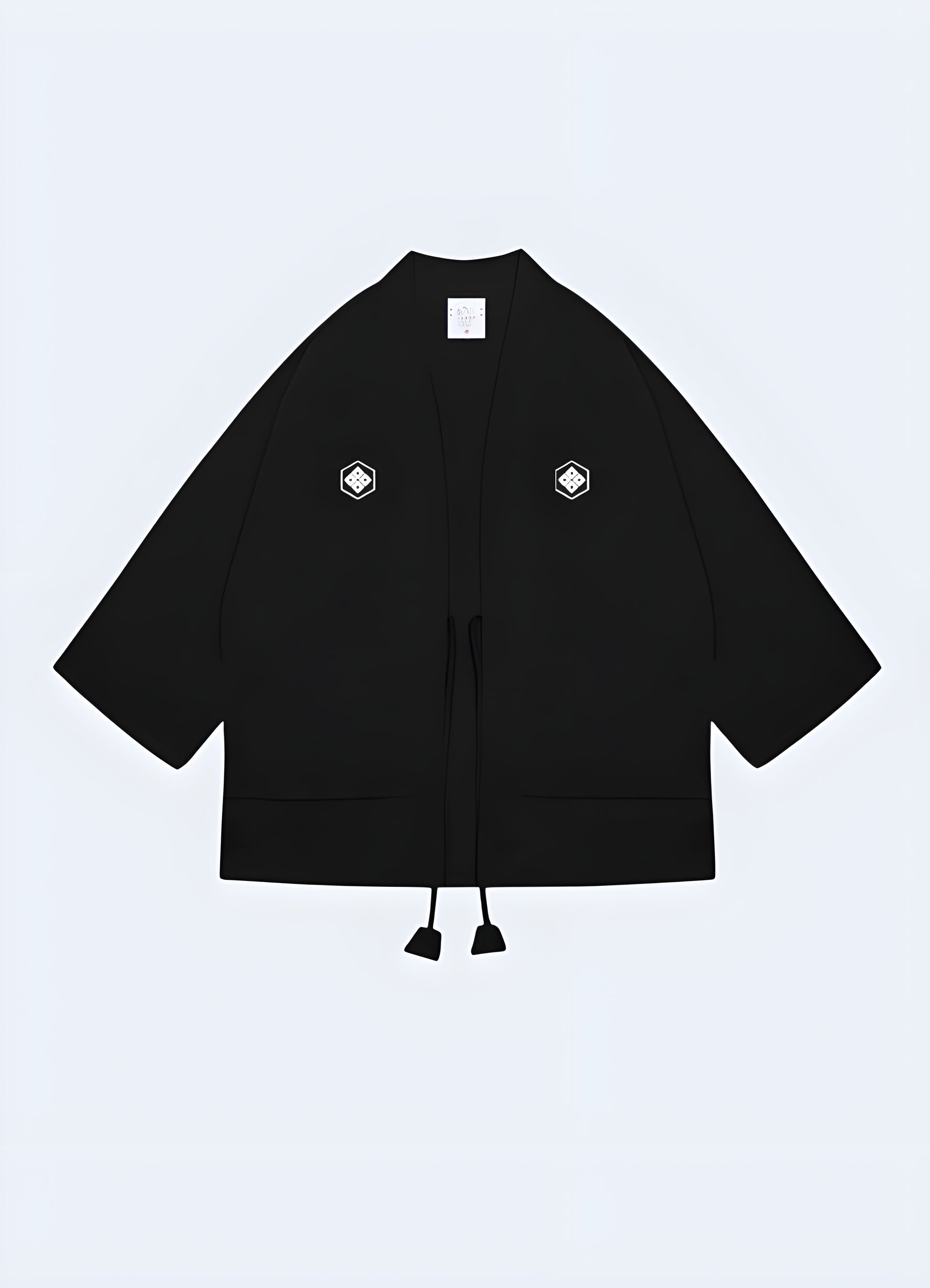 Killwinner jacket multi zippered pockets black front view.