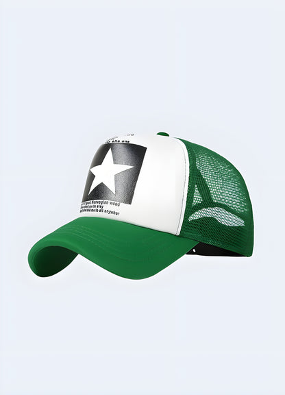 Show your passion for airsoft with the bold logo on the airsoft cap. This hat is a must-have for any airsoft enthusiast. 