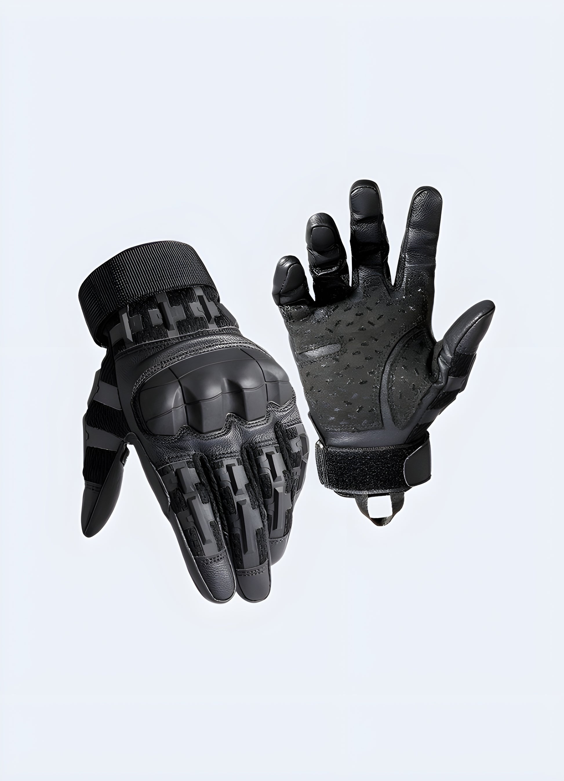 Full finger tactical gloves padded protection for airsoft games.