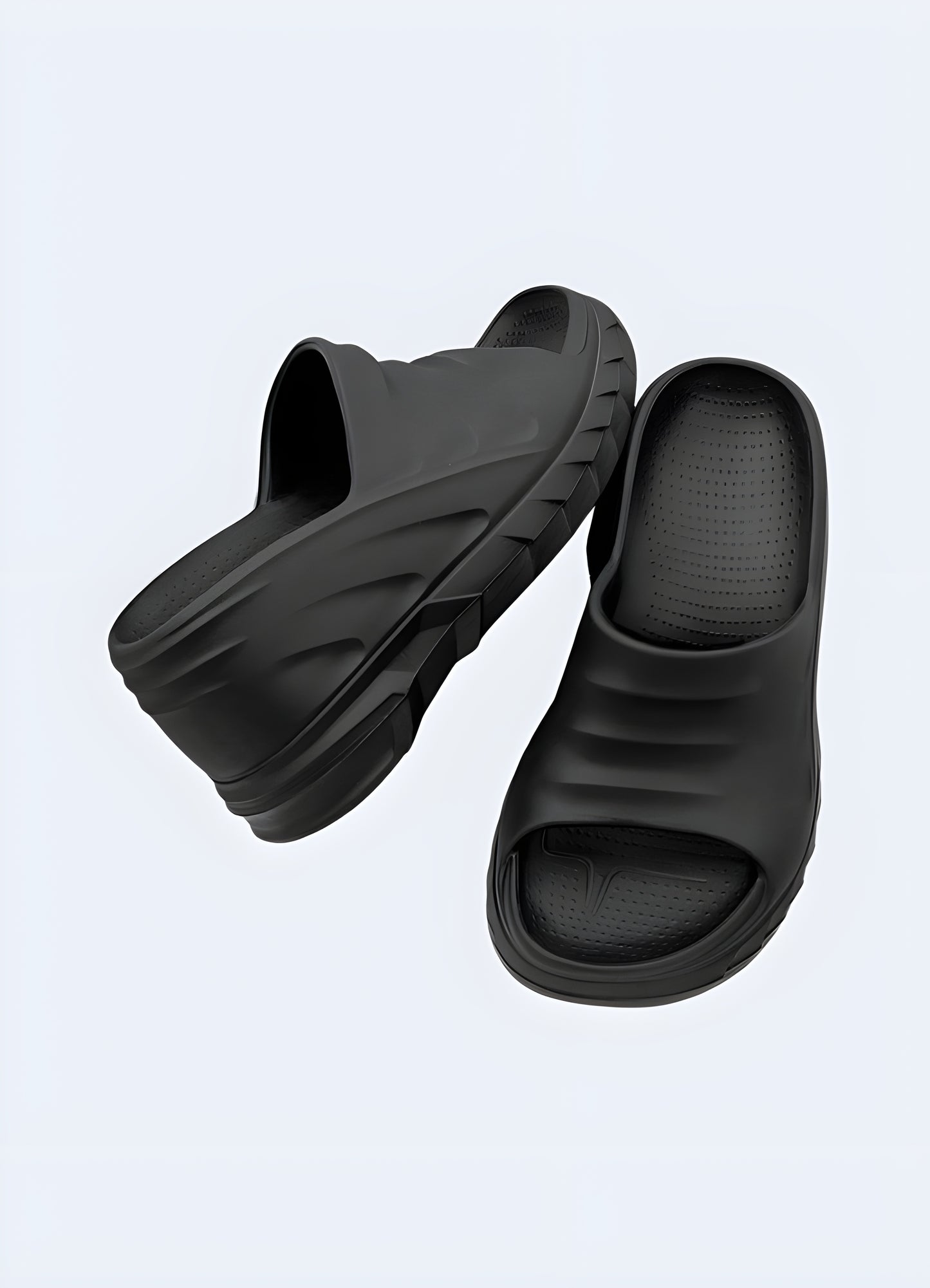 These stylish black techwear shoes are an absolute summer essential for those bold enough to defy the ordinary.