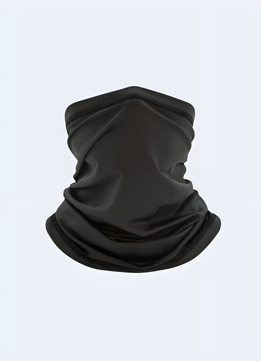Beat the chill with this windproof, moisture-wicking balaclava. 
