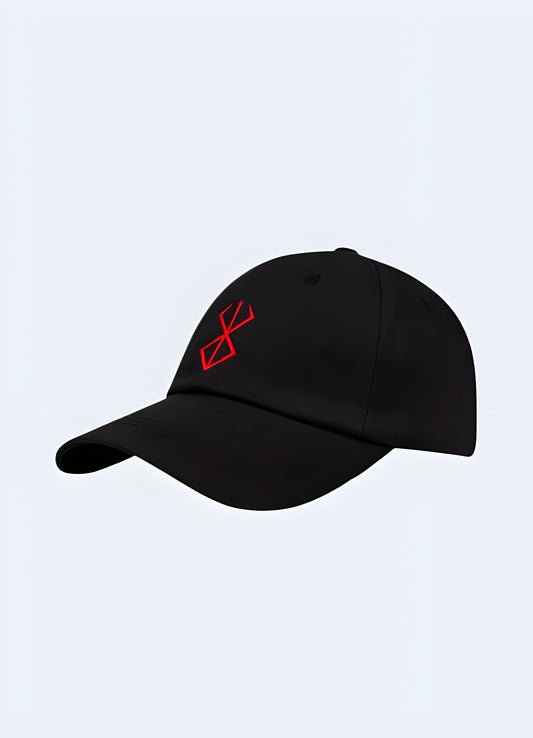 Japanese manga graphic print berserk cap.