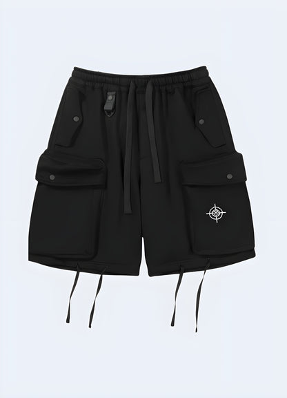 Designed for the urban warrior, these tactical shorts feature two sizeable cargo pockets.