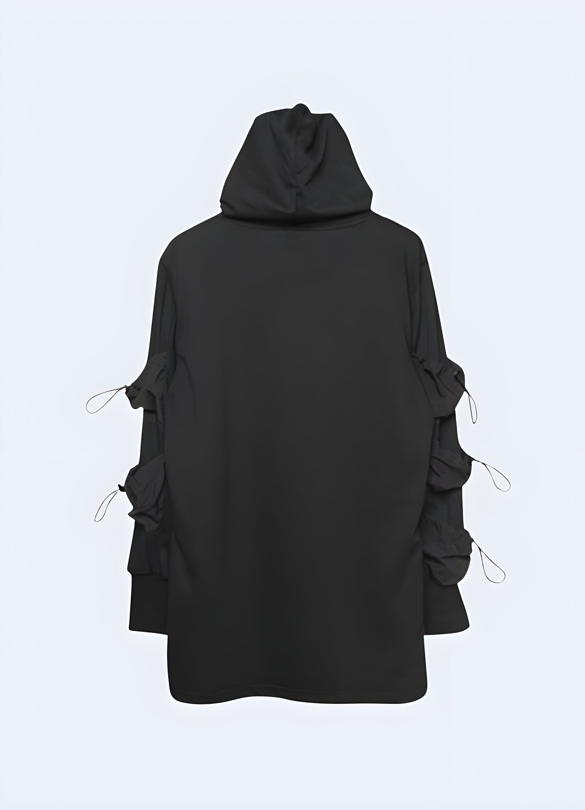 Designed for both black tactical hoodie.