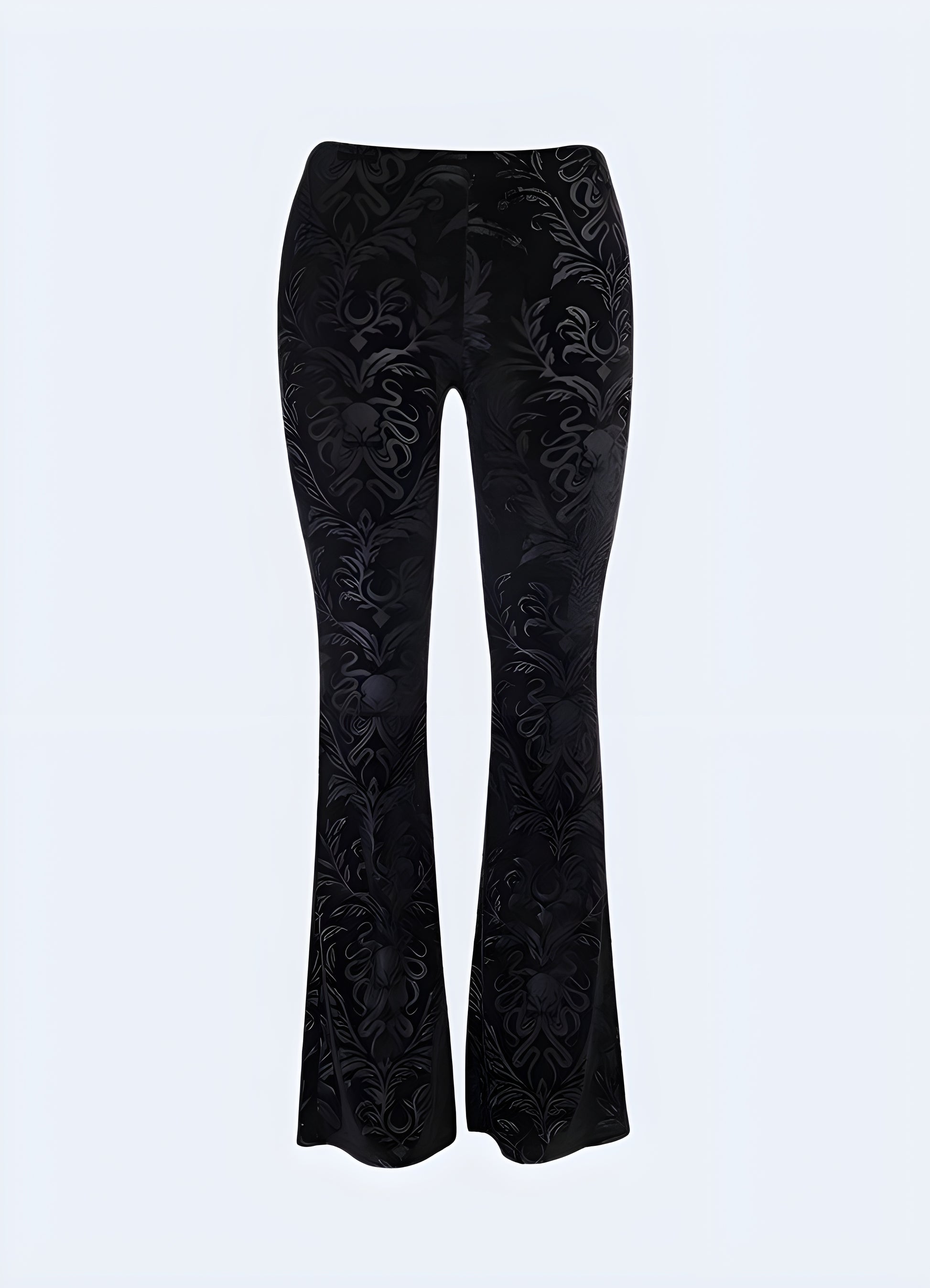 Step up your style game with these sophisticated brocade pants.