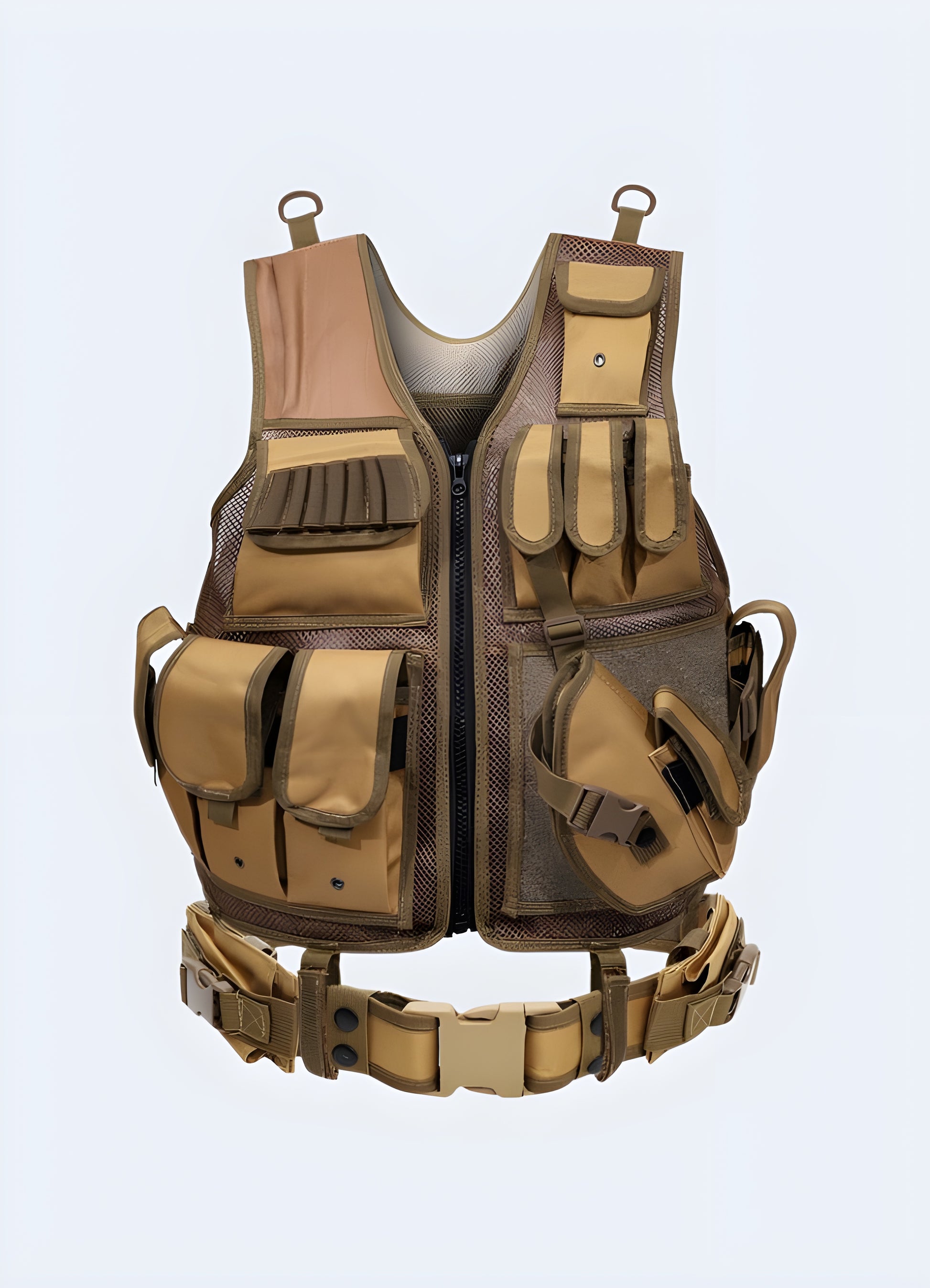  This bulletproof vest equips you to handle any challenge with maximum protection.