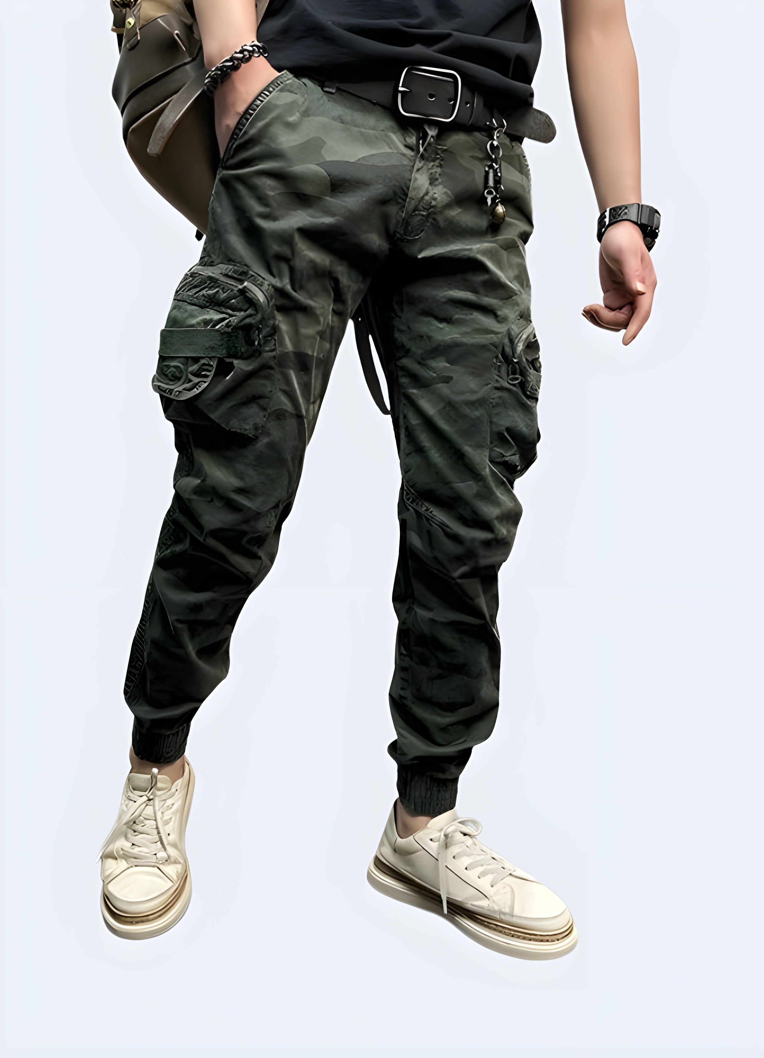 Camo Cargo Pants Baggy – Techwear Australia